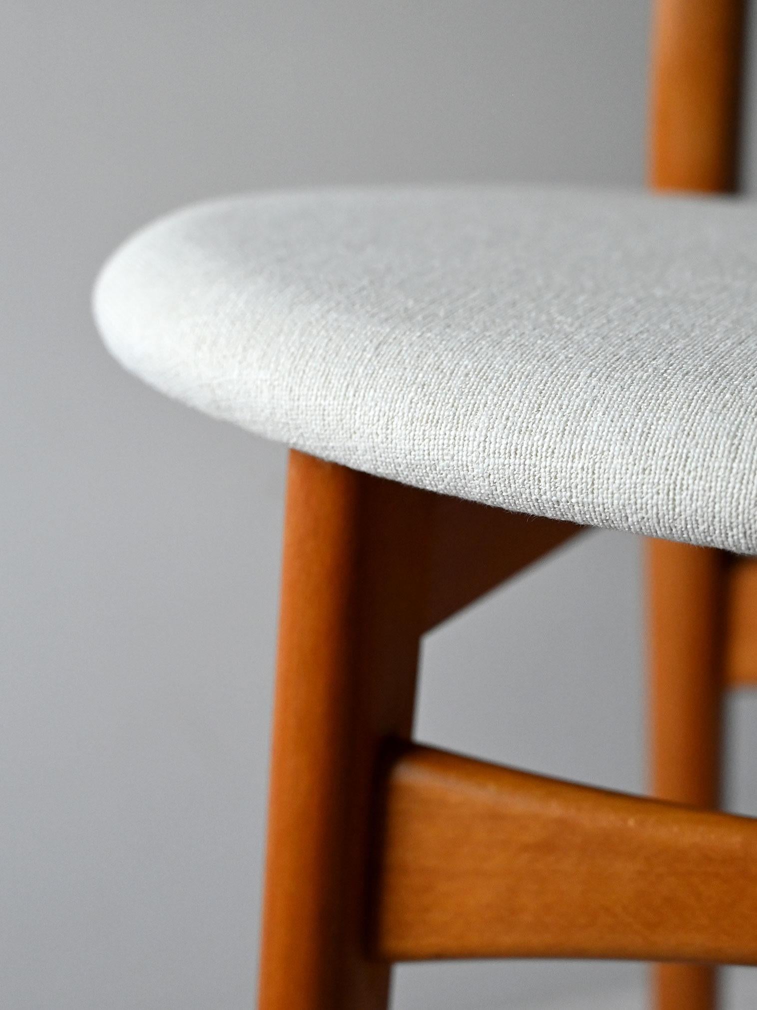 Ensemble de quatre chaises de Hans Wegner en vente 4