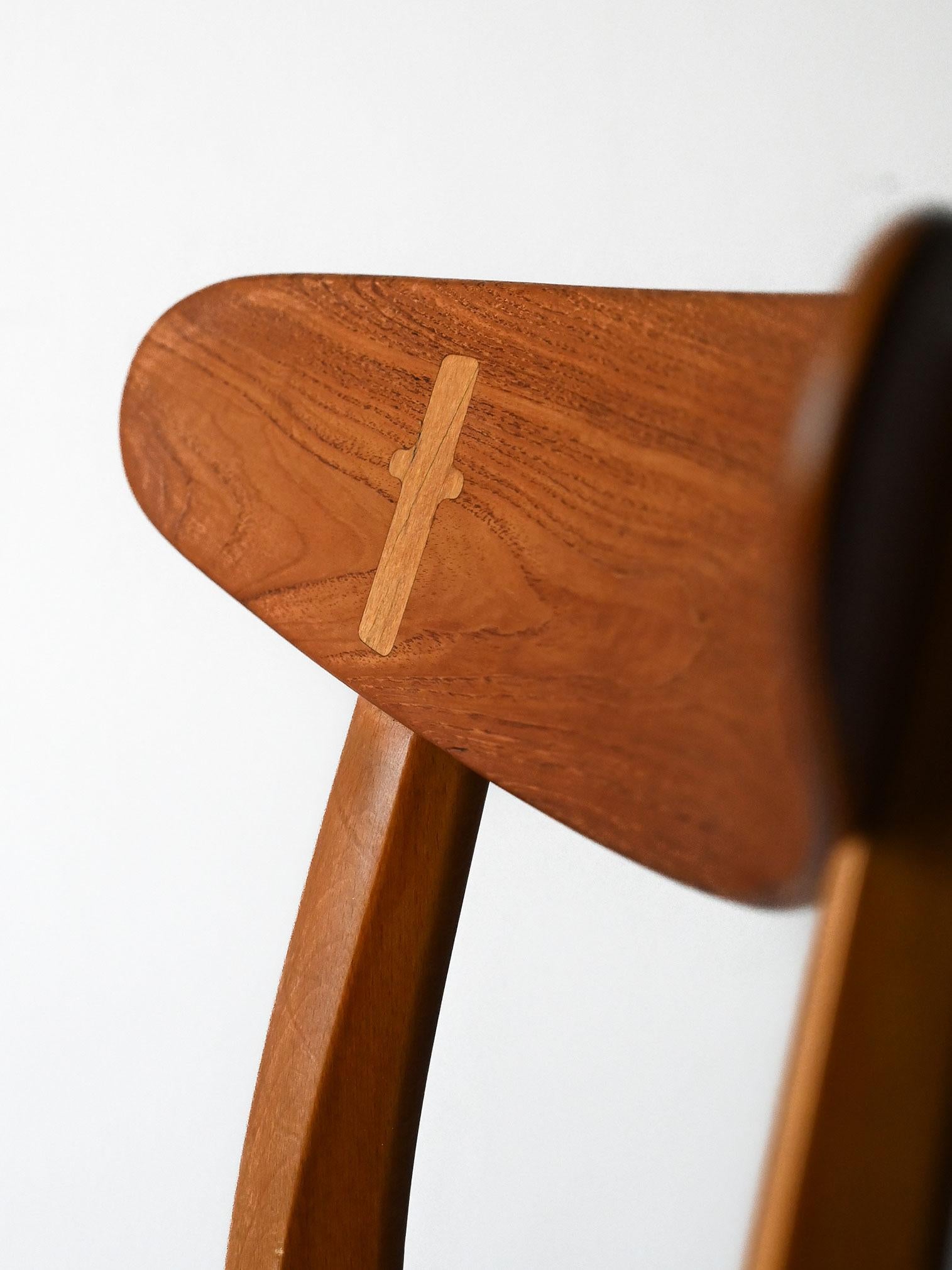 Ensemble de quatre chaises de Hans Wegner en vente 5