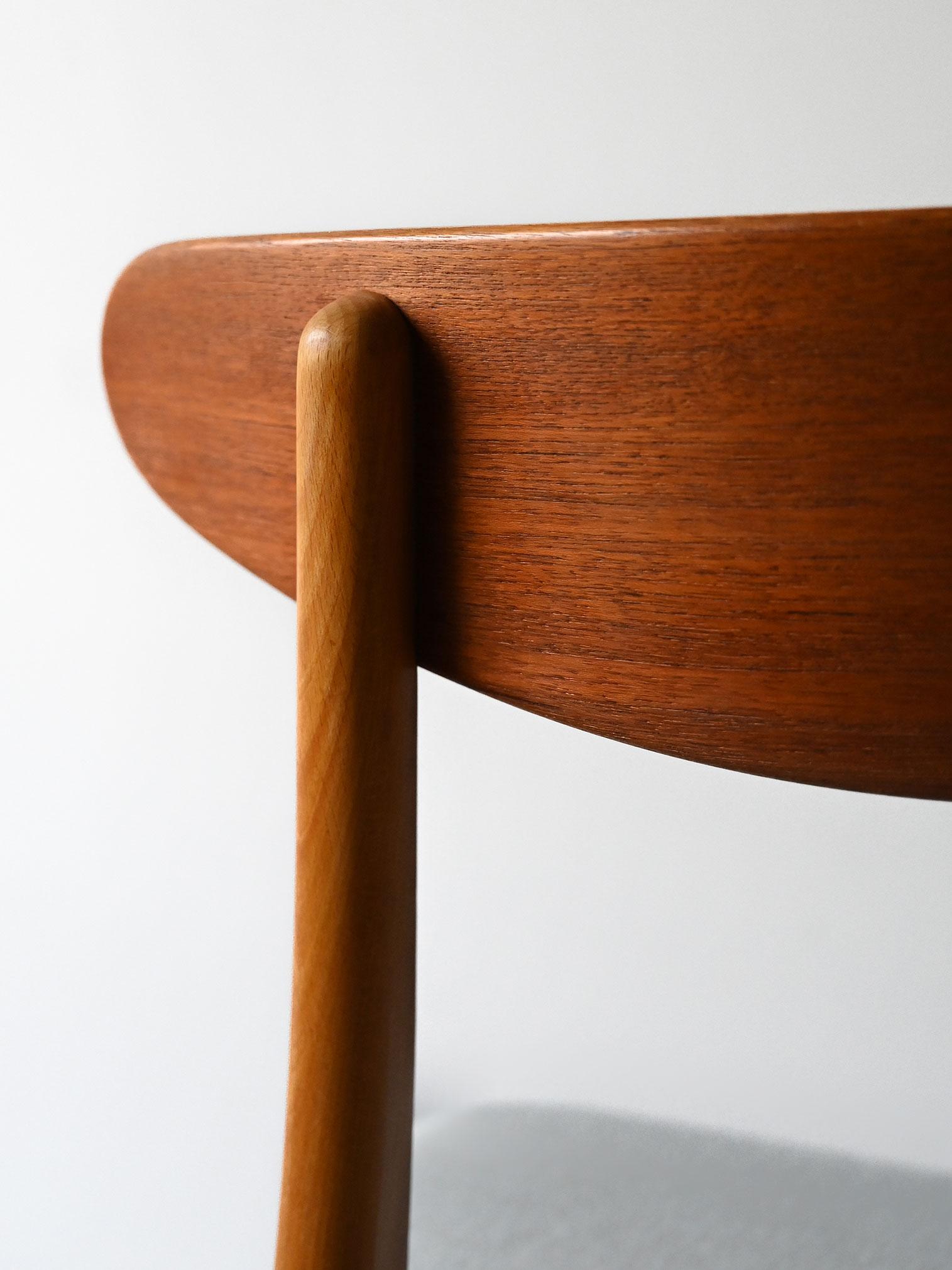 Ensemble de quatre chaises de Hans Wegner en vente 6