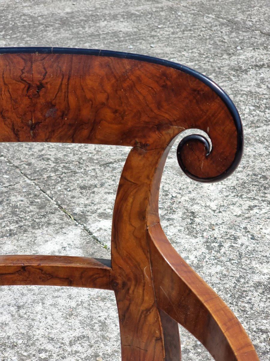 Set di quattro sedie e due poltrone Carlo X – Veneto, ca. 1830 In Good Condition For Sale In Vicenza, IT