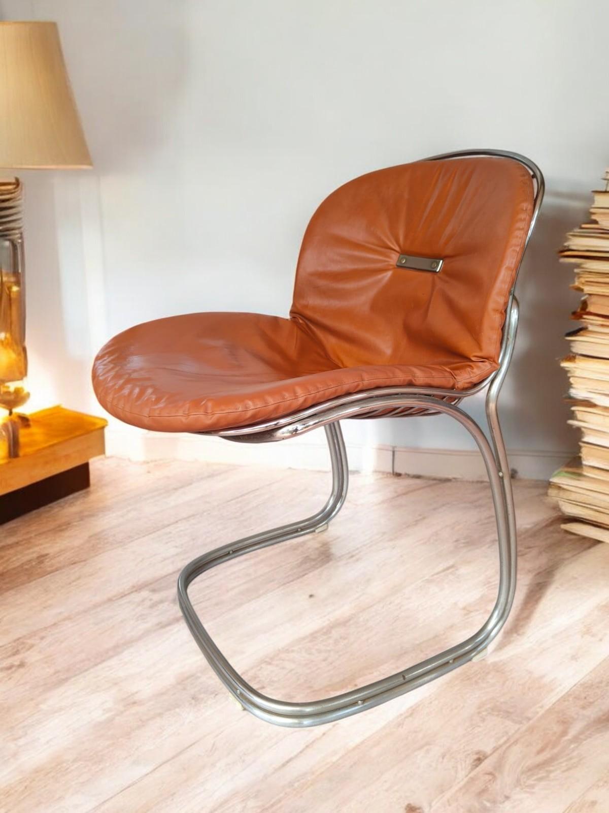 Set of four Sabrina chairs designed by Gastone Rinaldi for Rima, 1970s 1