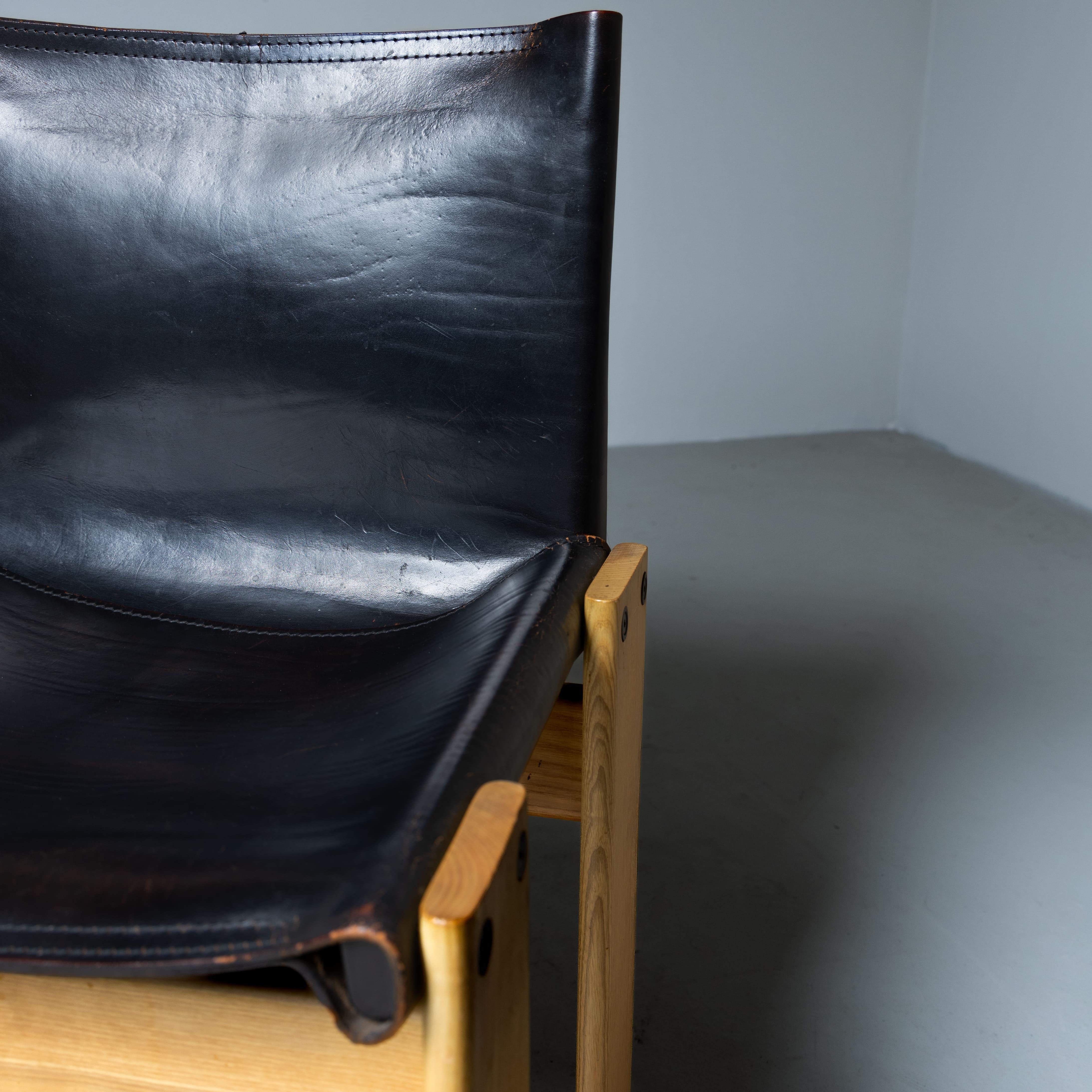 Ensemble de 8 chaises Monk, Afra et Tobia Scarpa pour Molteni 1970 en vente 2