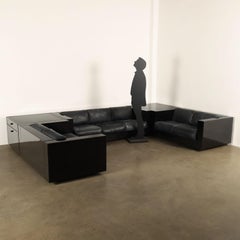 Set di Sedute 'Saratoga' di Lella e Massimo Vignelli  Poltronova Anni 80