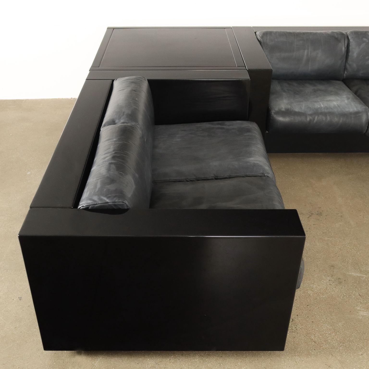 Mid-Century Modern Set di Sedute 'Saratoga' di Lella e Massimo Vignelli  Poltronova Anni 80