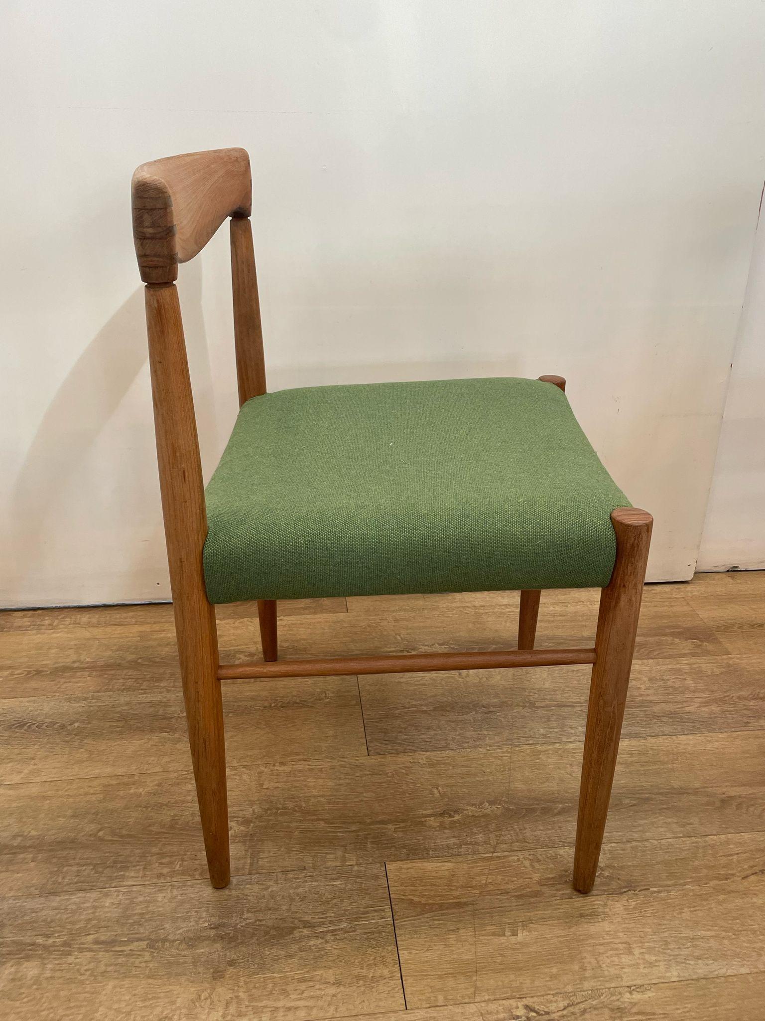 Mid-20th Century set of six dining chairs, Harry W.Klein for Bramin, Denmark 1960