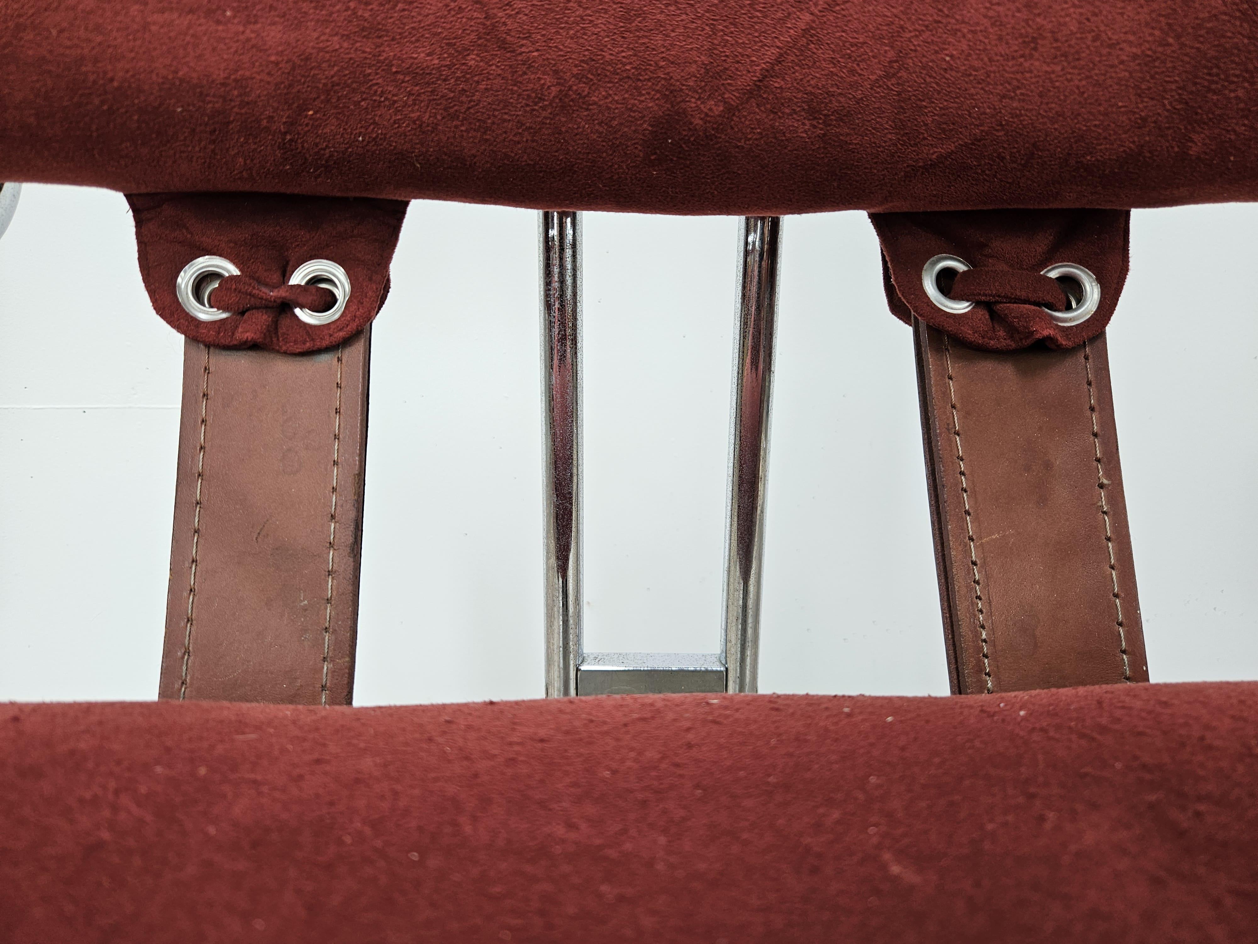 Set of six Tucroma dining chairs by Guido Faleschini for the 4 Mariani, 1970 3