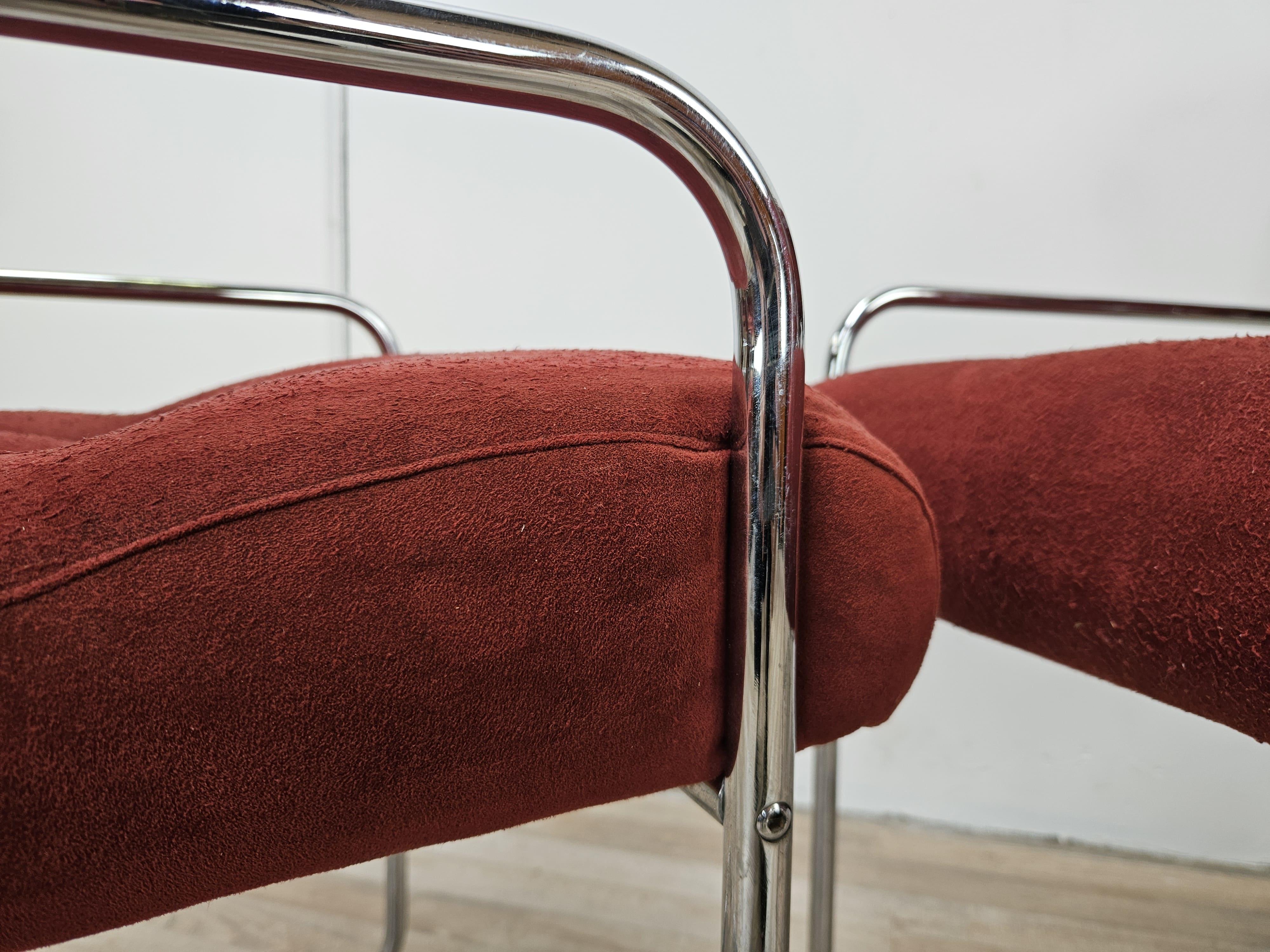 Set of six Tucroma dining chairs by Guido Faleschini for the 4 Mariani, 1970 7
