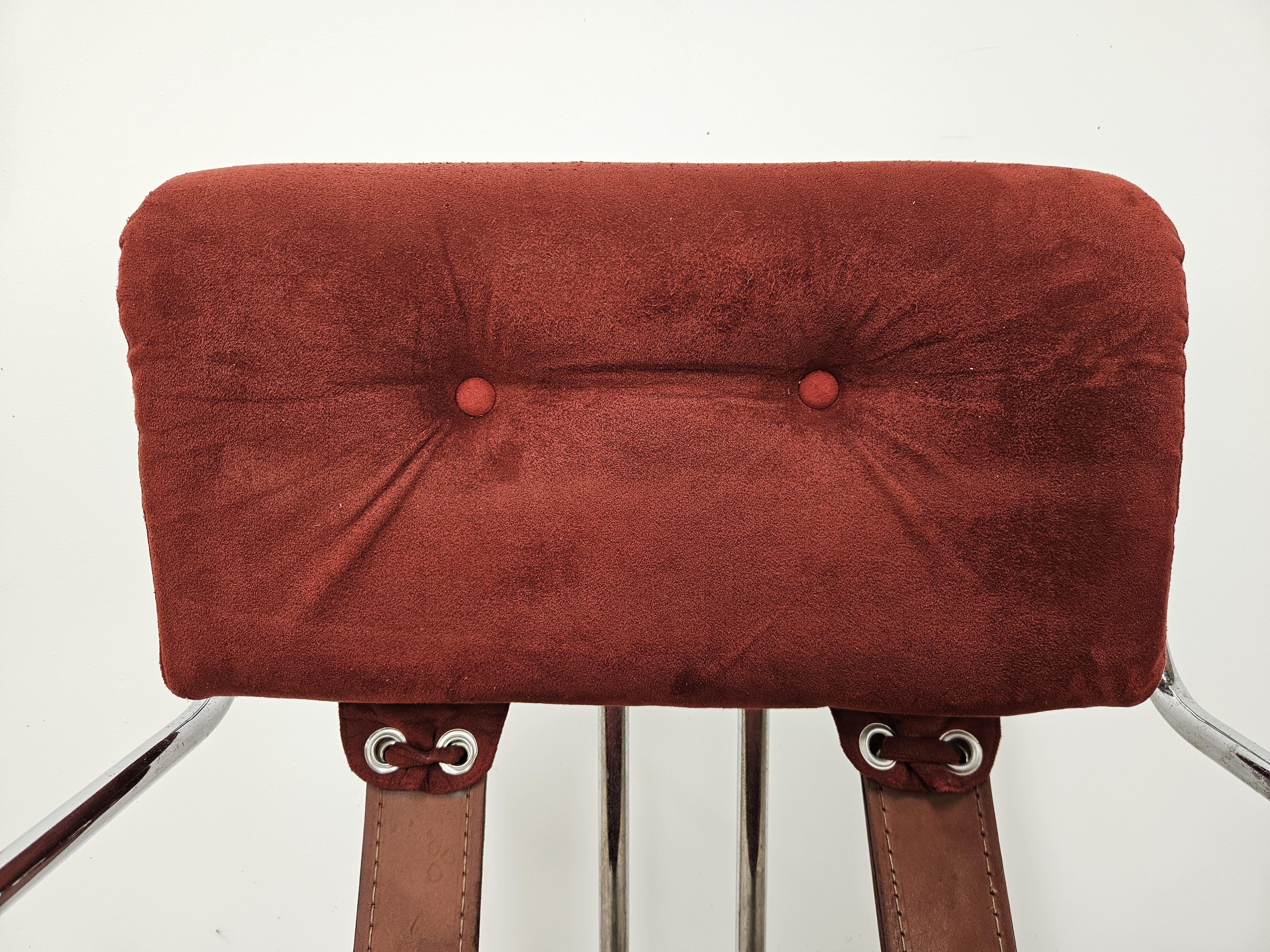Set of six Tucroma dining chairs by Guido Faleschini for the 4 Mariani, 1970 1