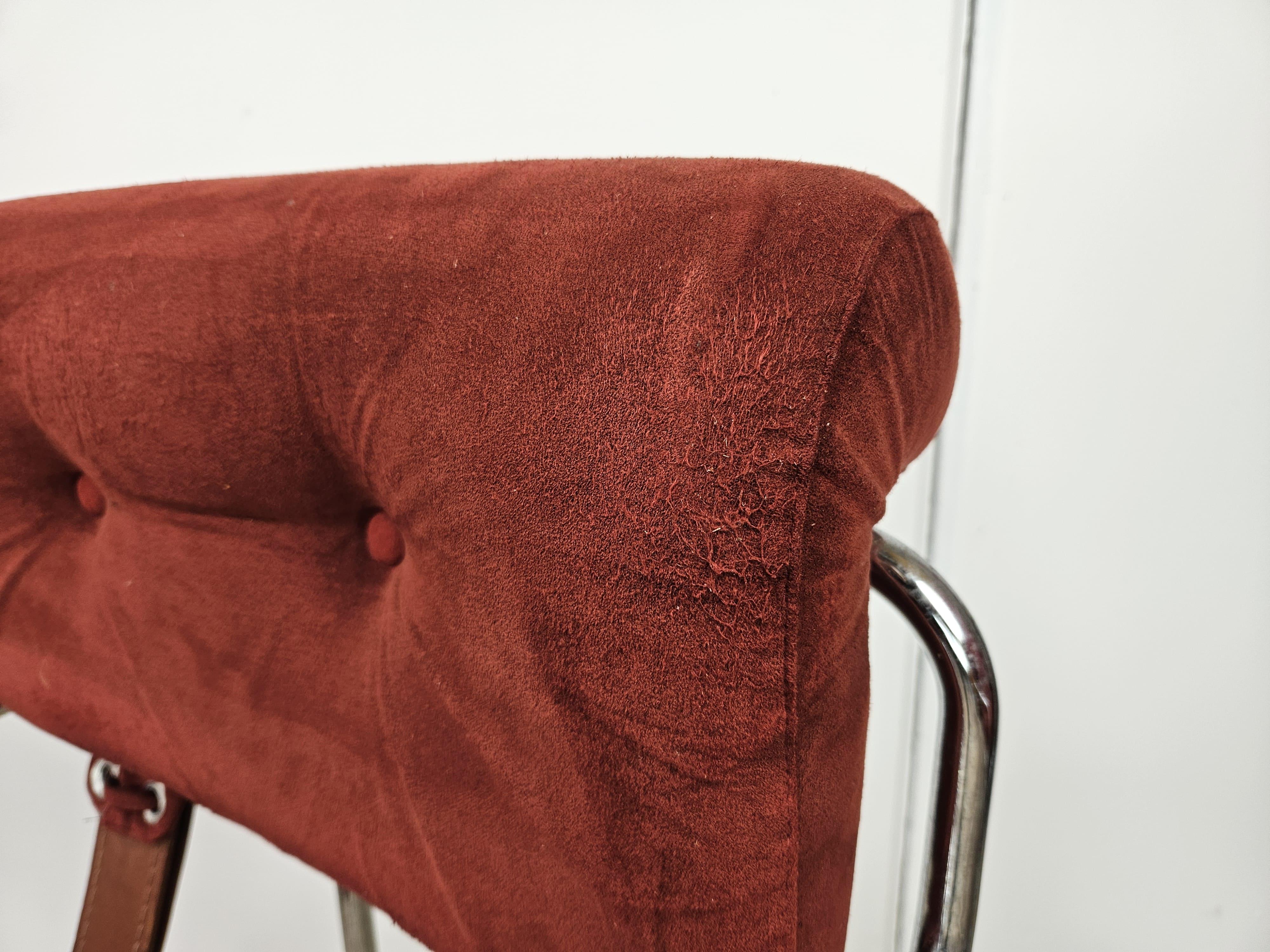 Set of six Tucroma dining chairs by Guido Faleschini for the 4 Mariani, 1970 2