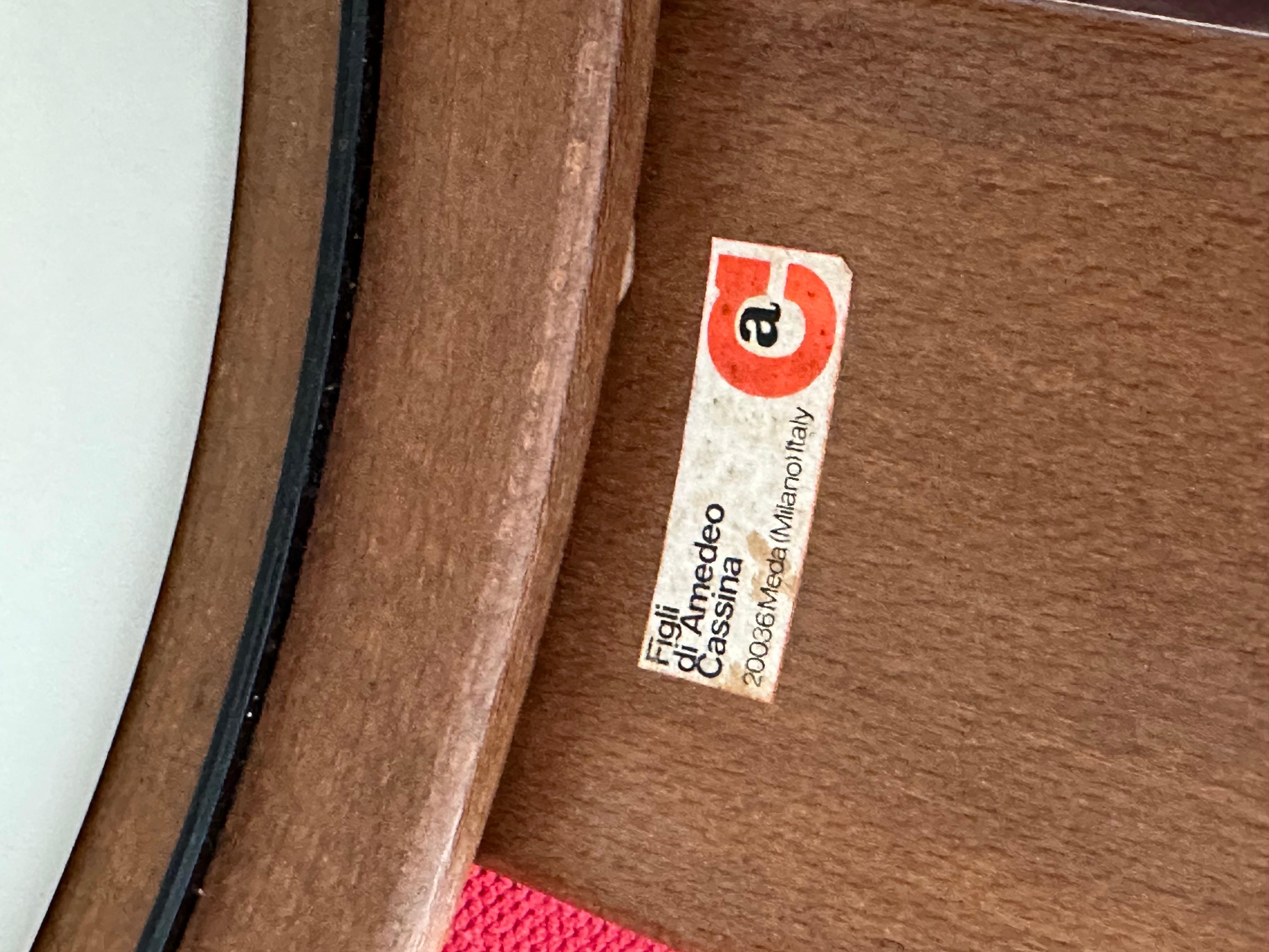 Set di tavolini 780/783, Gianfranco Frattini, Cassina 7