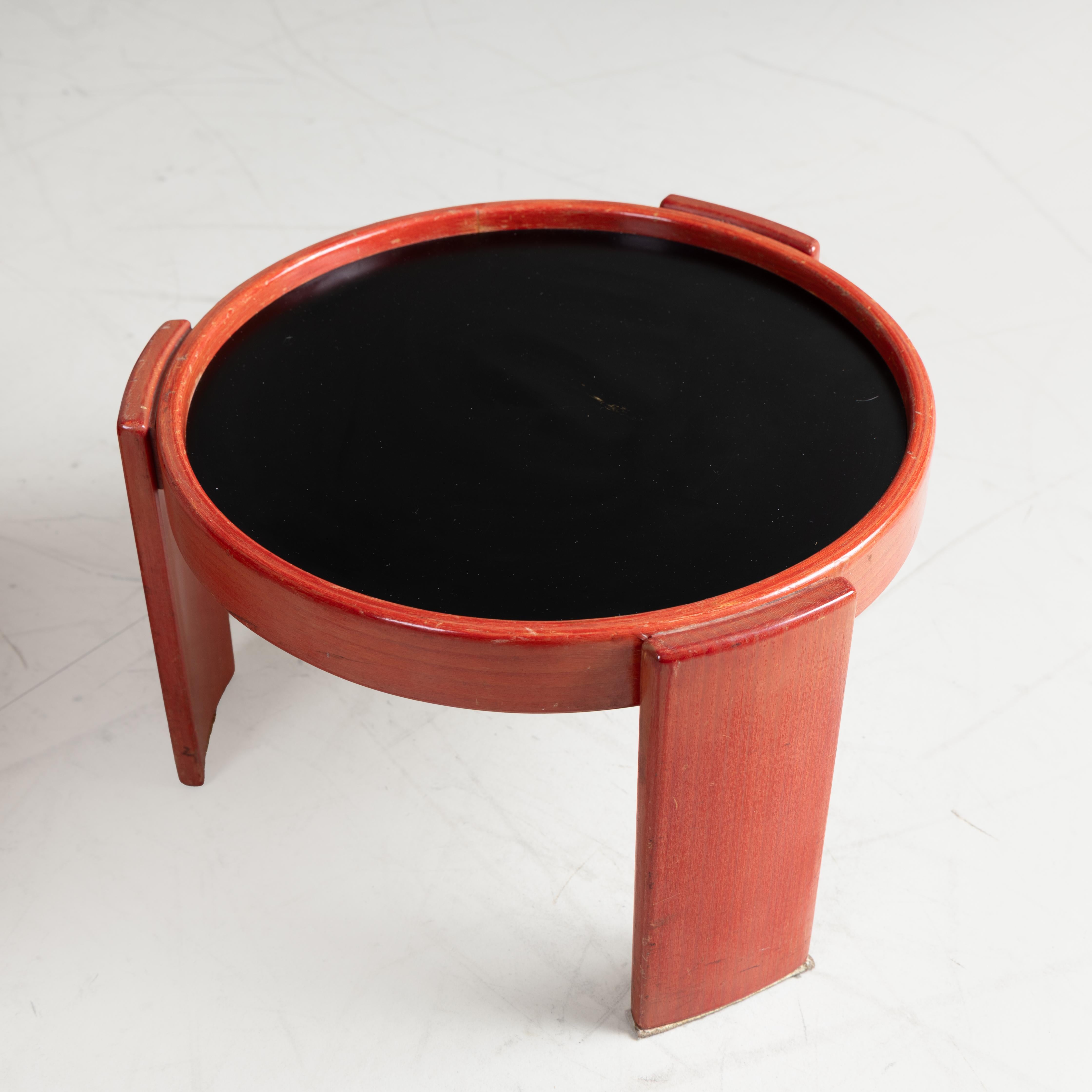 Set di tavolini 780/783 de Gianfranco Frattini, Cassina en vente 1