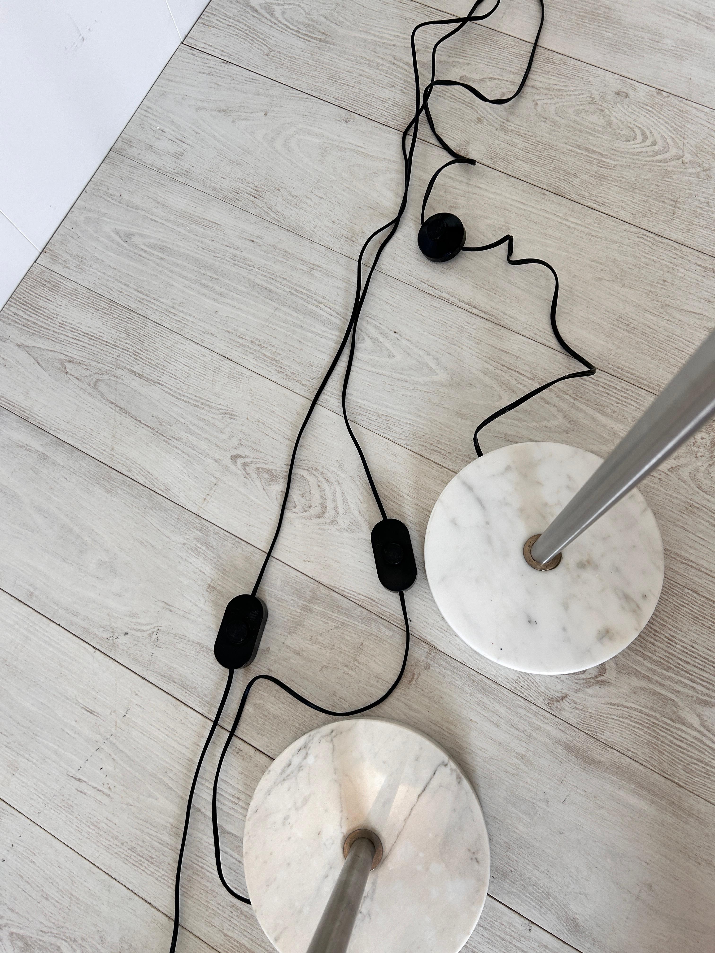 Set di tre lampade da terra mod. Papavero, Achille Castiglioni, Flos 2