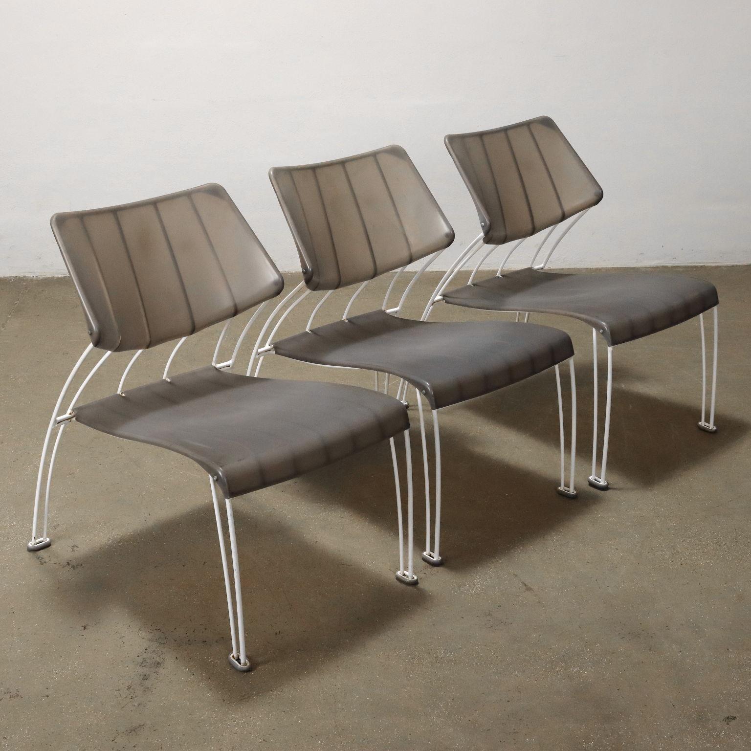 Moderne Ensemble de trois fauteuils PS Hasslo par Monika Mulder pour Ikea 1990 en vente
