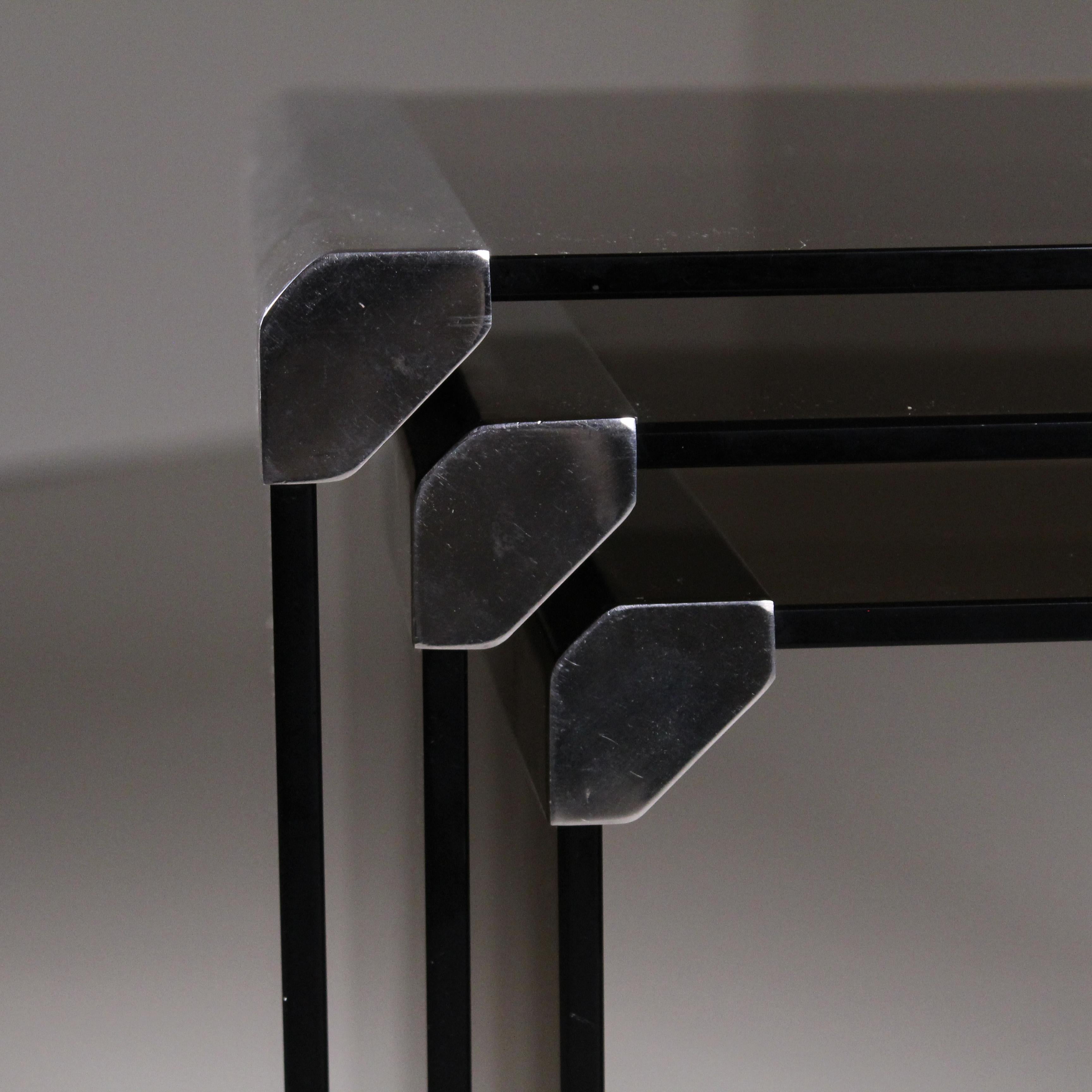 Set of three nesting tables, Gallotti Radice For Sale 2