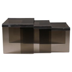 Set di tre tavolini a nido, Gallotti Radice