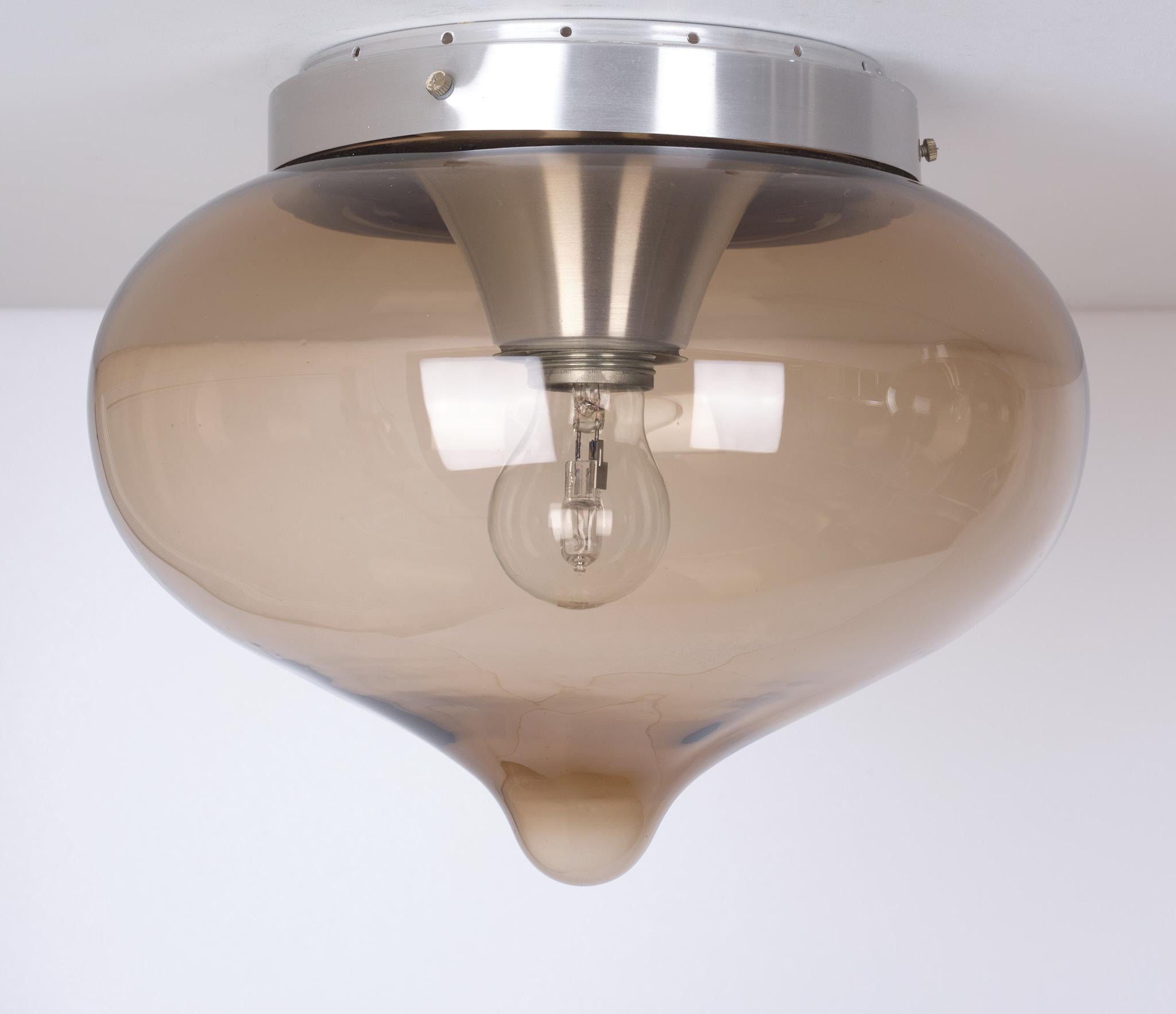 Space Age Set Dijkstra Wall or Ceiling Lights 1970s For Sale