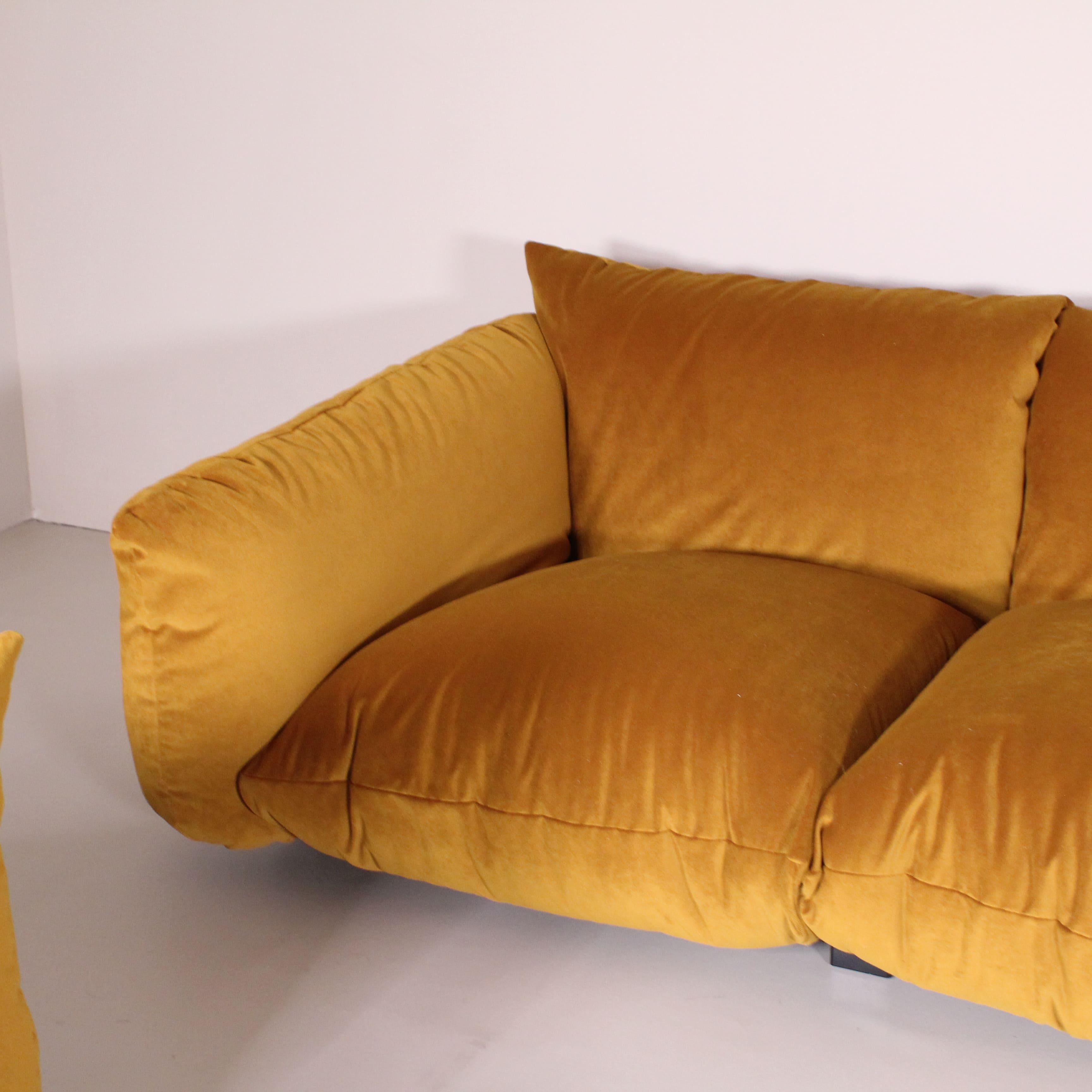 Set Divano e 2 poltrone Marenco, Mario Marenco per Arflex, 1970 7