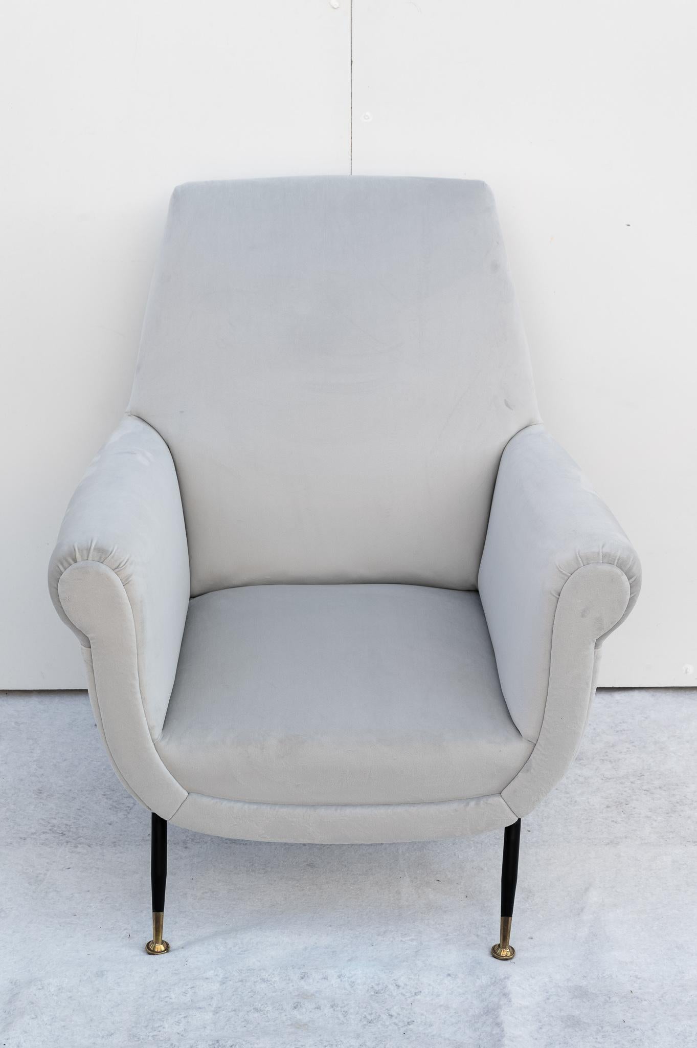 Set Divano e Due Poltrone nello stile di Gigi Radice, Anni '60 in vendita 1
