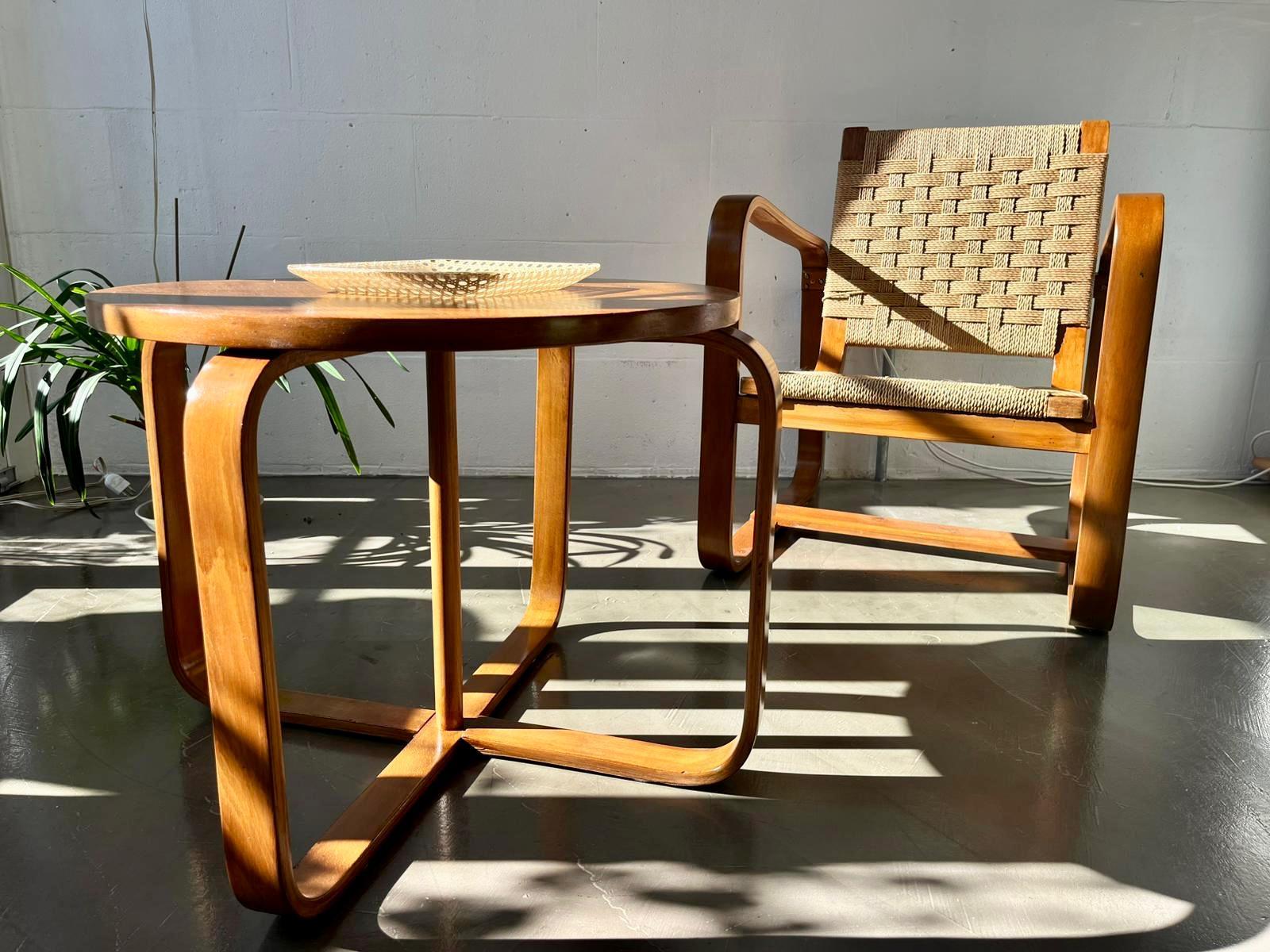 Italiano Set divano, poltrona e tavolo, G. Pagano Pogatschnig & G. Maggioni, 1941, Italia in vendita