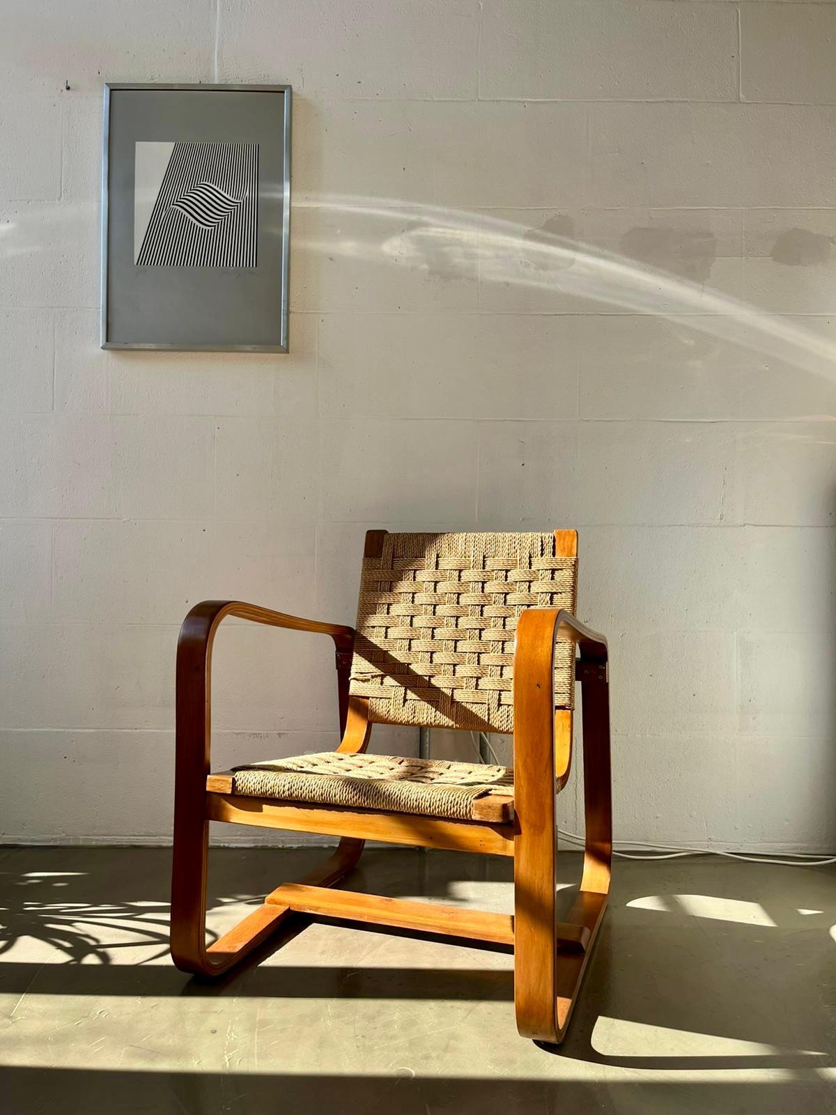 Set divano, poltrona e tavolo, G. Pagano Pogatschnig & G. Maggioni, 1941, Italia in vendita 2