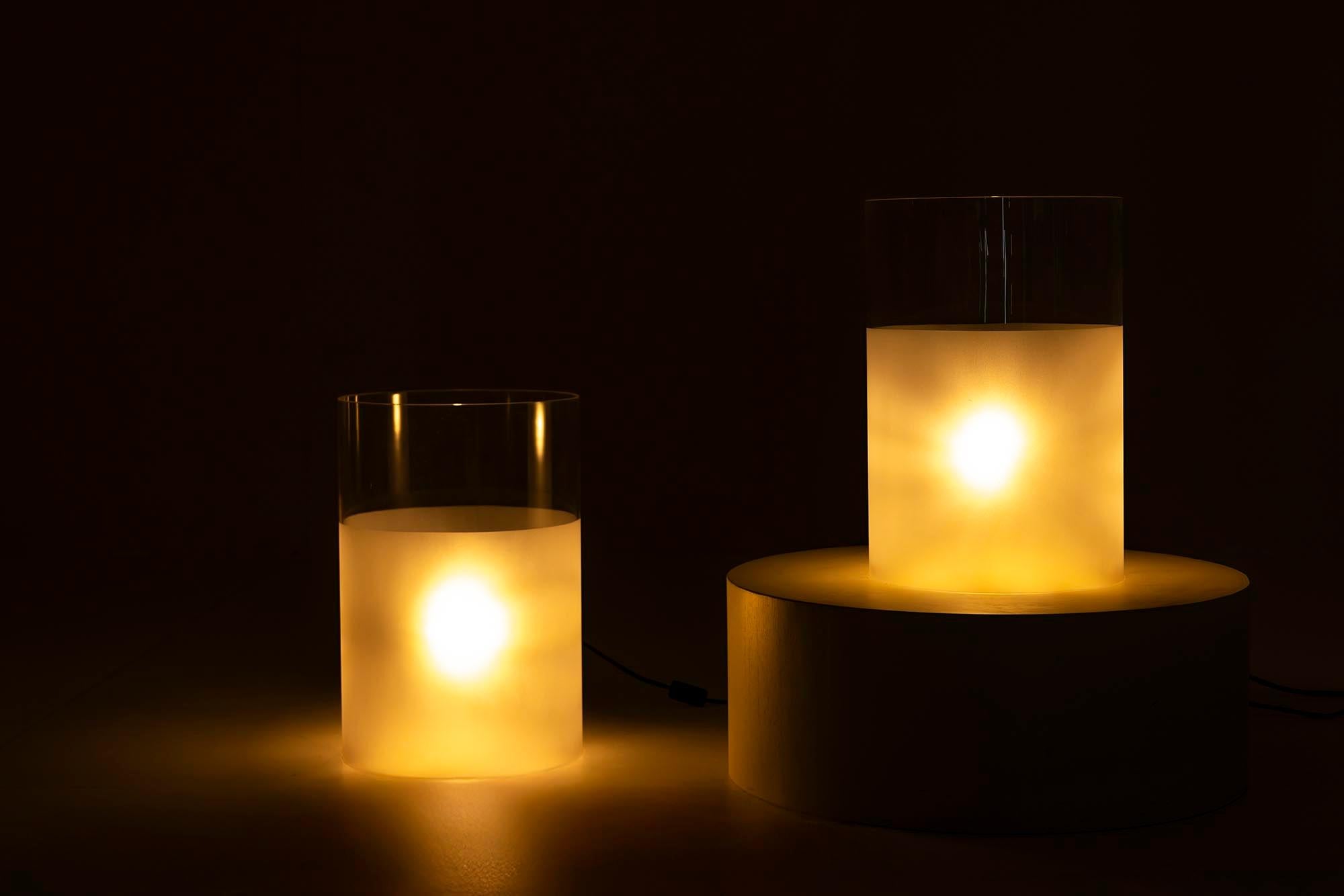 Set Fatua Table Lamps by Guido Rosati for Fontana Arte, Italy 1970s For Sale 1