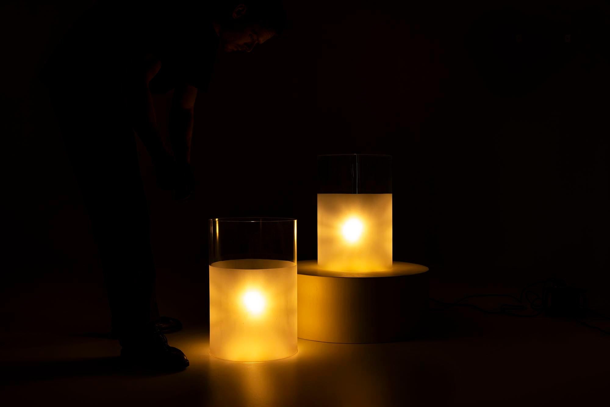 Set Fatua Table Lamps by Guido Rosati for Fontana Arte, Italy 1970s For Sale 2