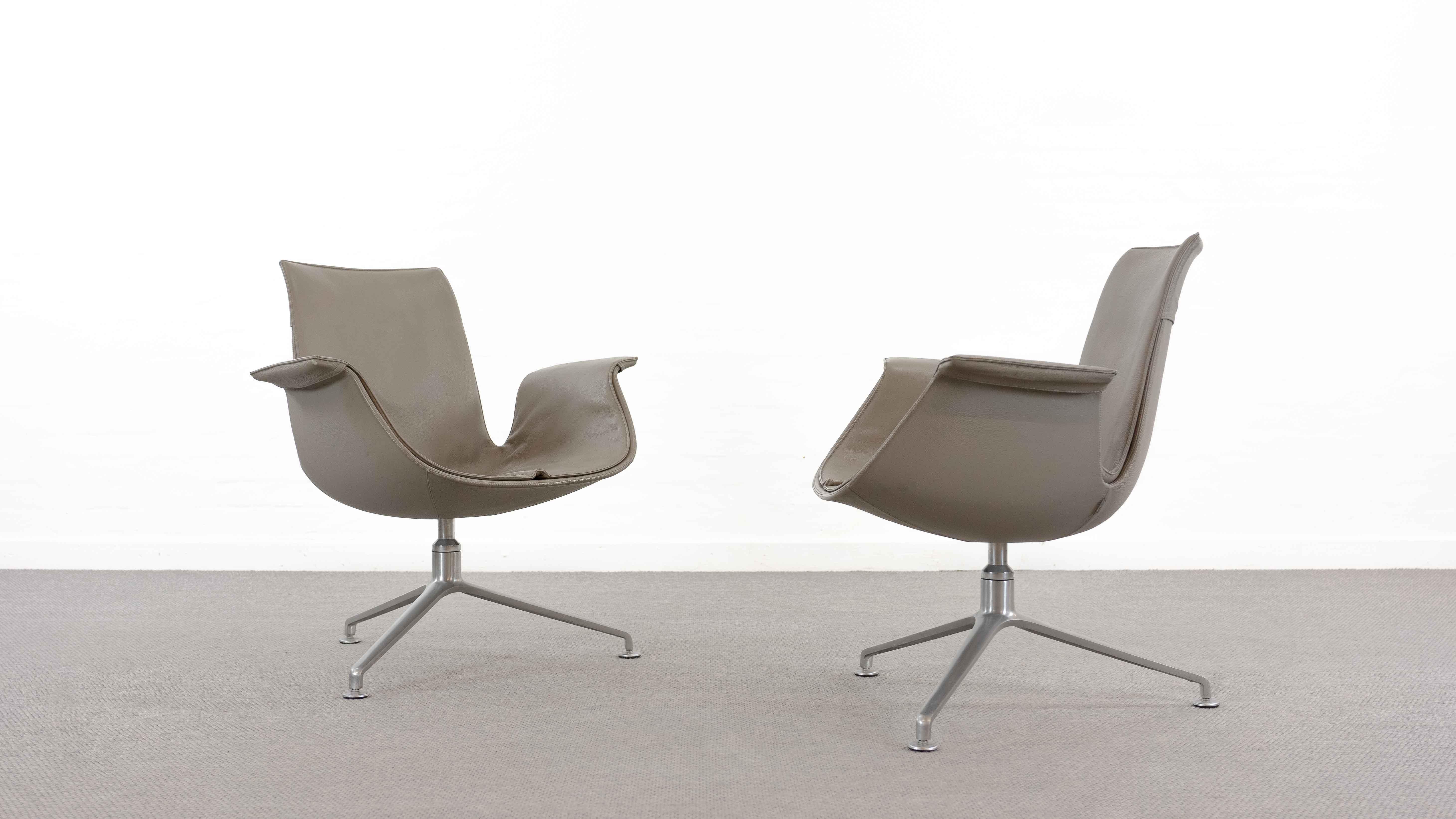 Set FK Lounge Chairs by Preben Fabricius and Jorgen Kastholm for Walter Knoll 1