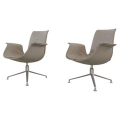 Set FK Lounge Chairs by Preben Fabricius and Jorgen Kastholm for Walter Knoll