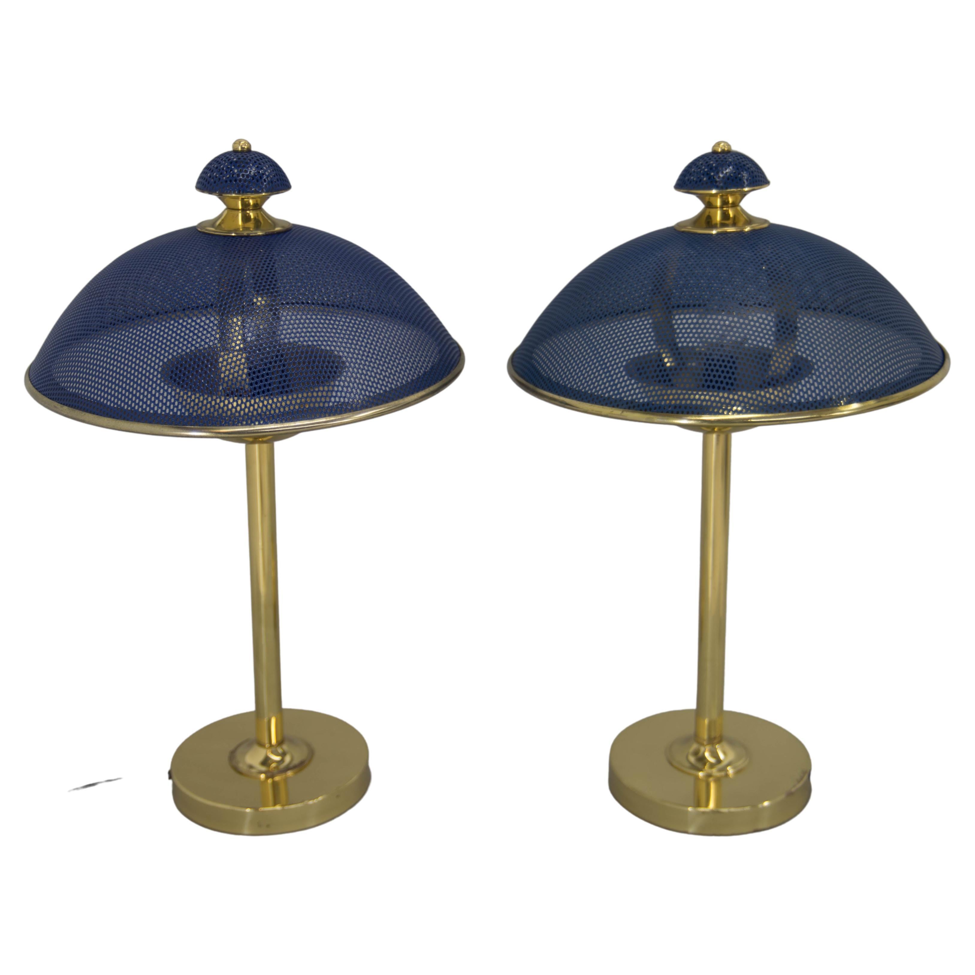 Set fo Two Table Lamps, Europe, 1970s