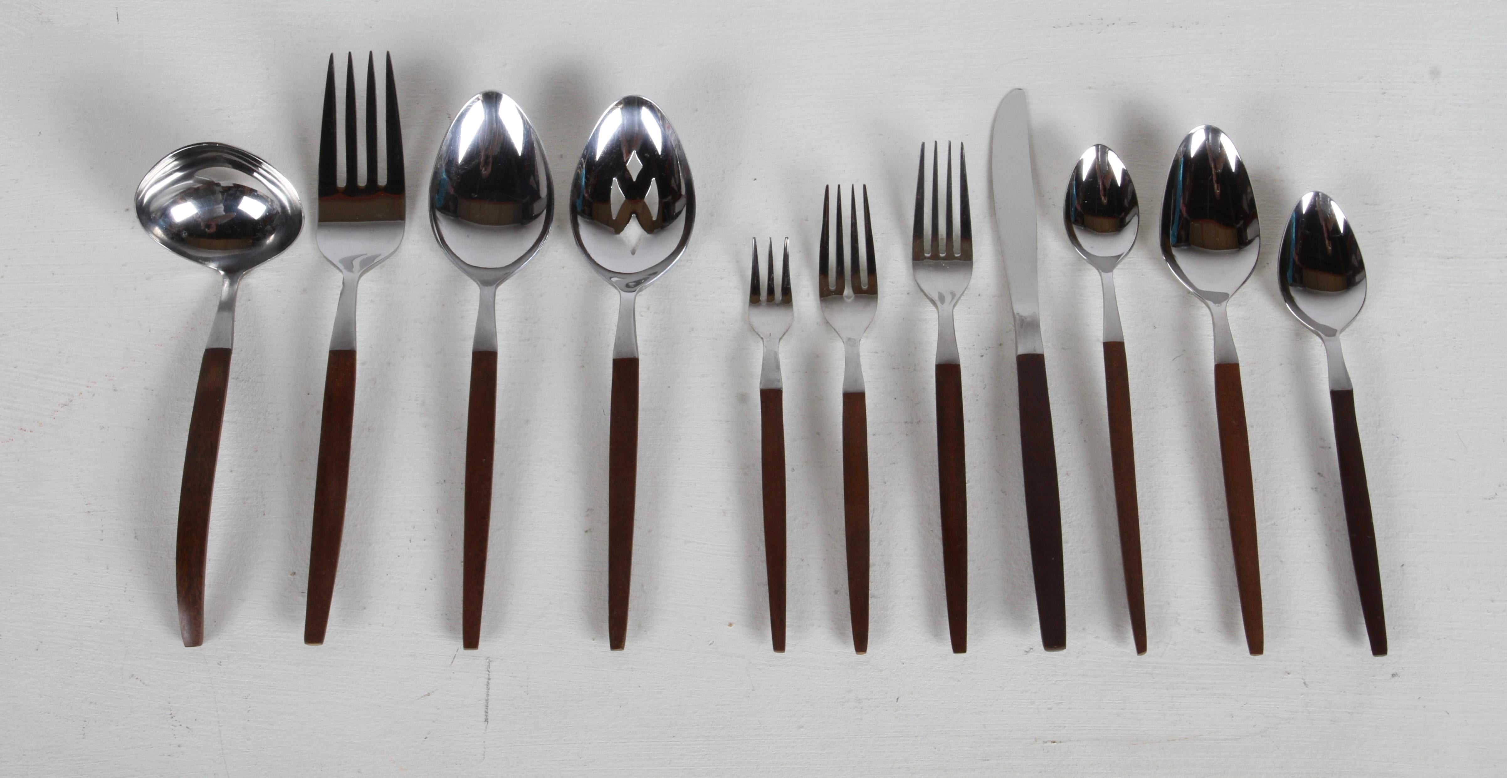ekco eterna canoe muffin flatware