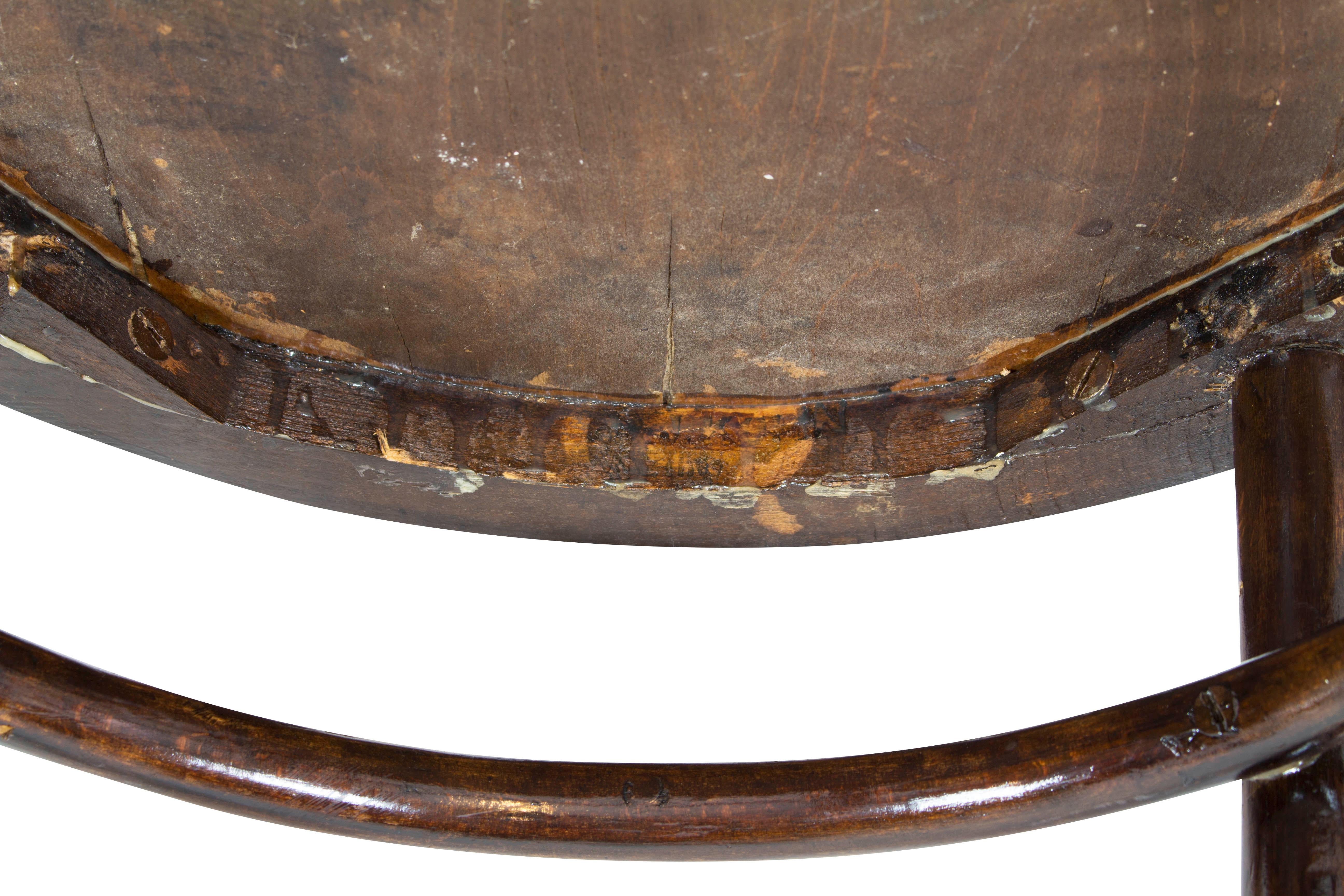 j & j kohn bentwood chair value