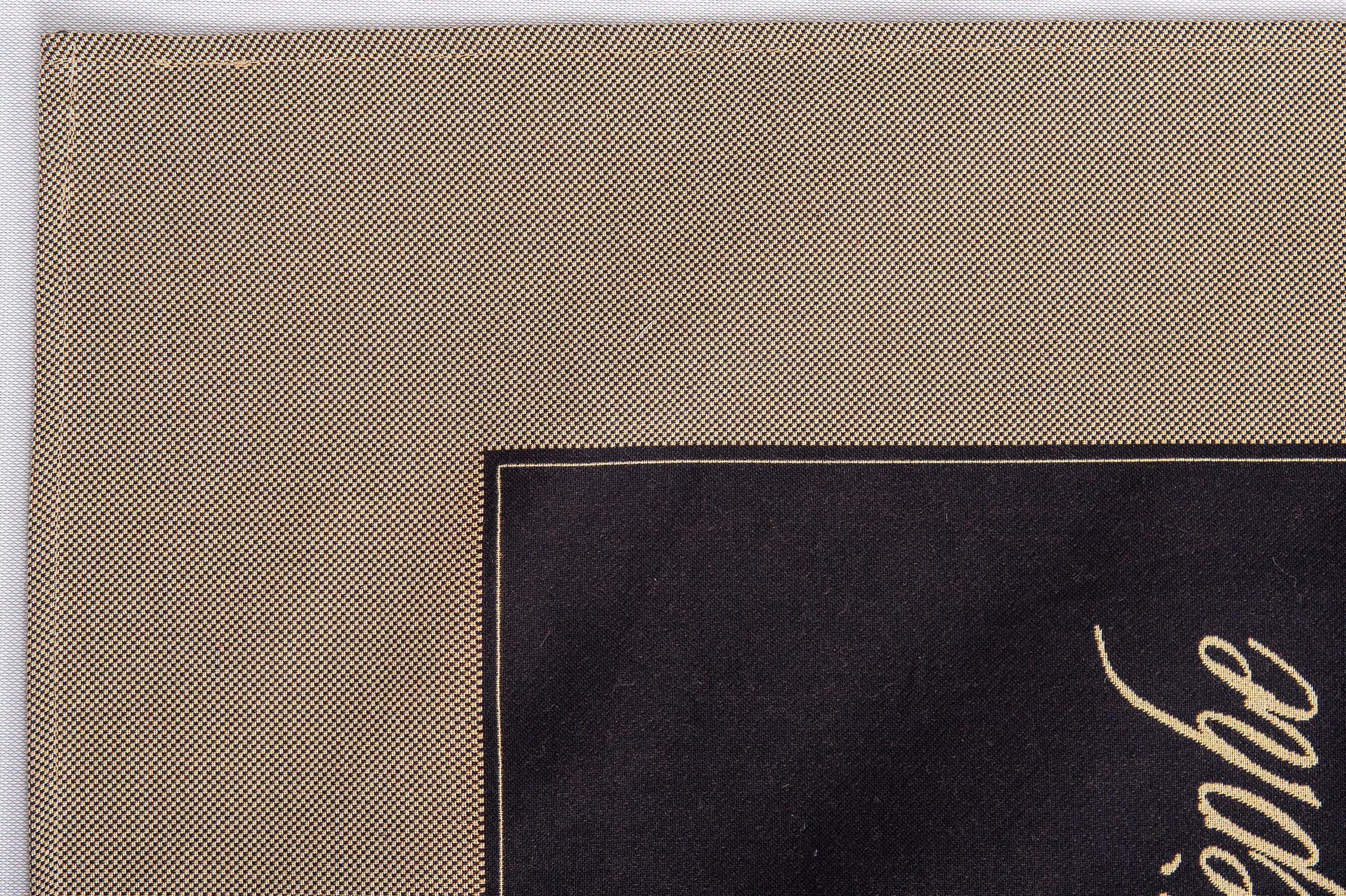 XX secolo Set di quattro cuscini con plaid o copritavolo: Soggetto champagne in vendita