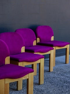 Set di quattro sedie "Easy" di Ernesto Radaelli per Saporiti Italia anni '80