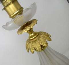 Set of Four Italian Murano Glass Table Lamps Mid-Century Modern Barovier Toso