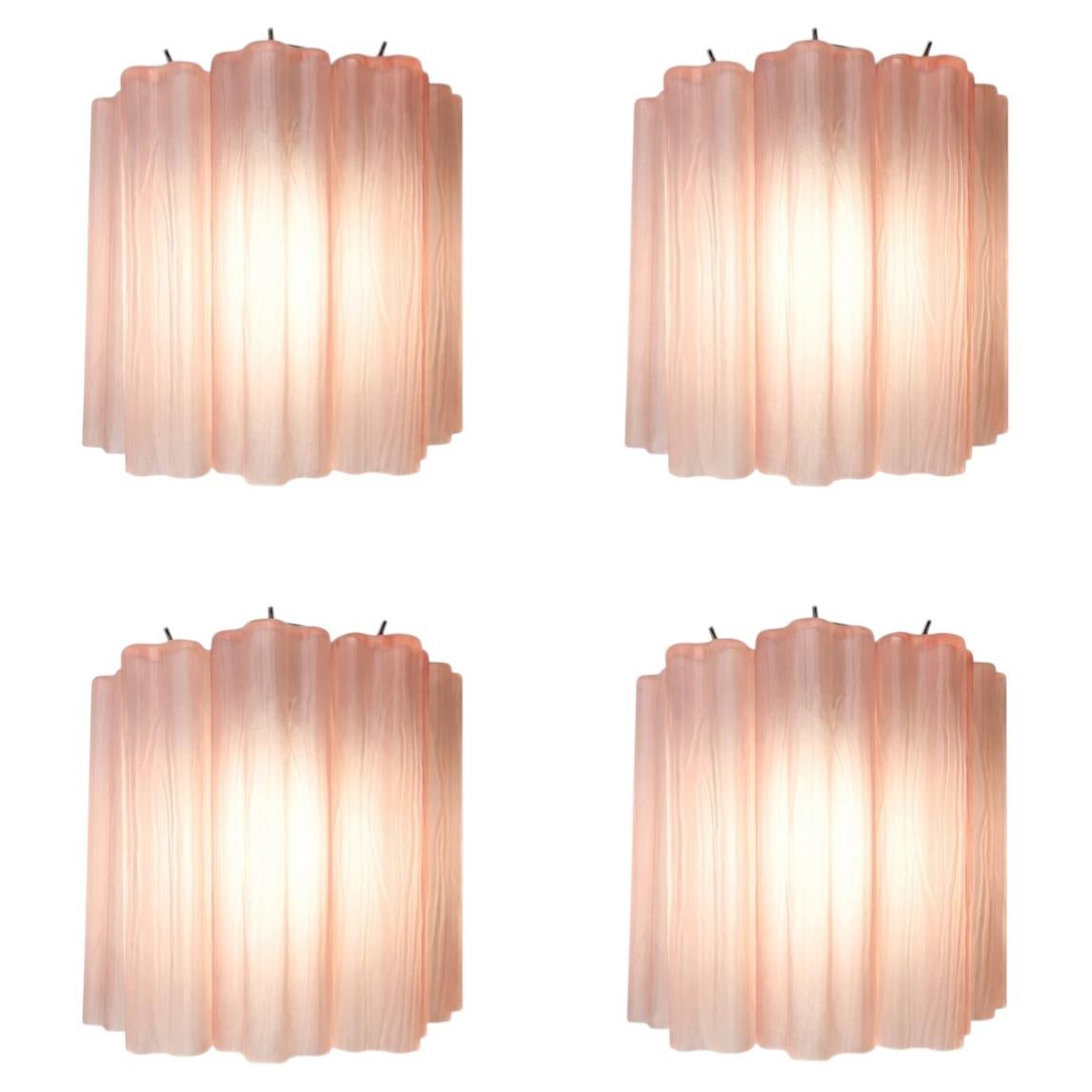 Set Four Italian Murano Sconces