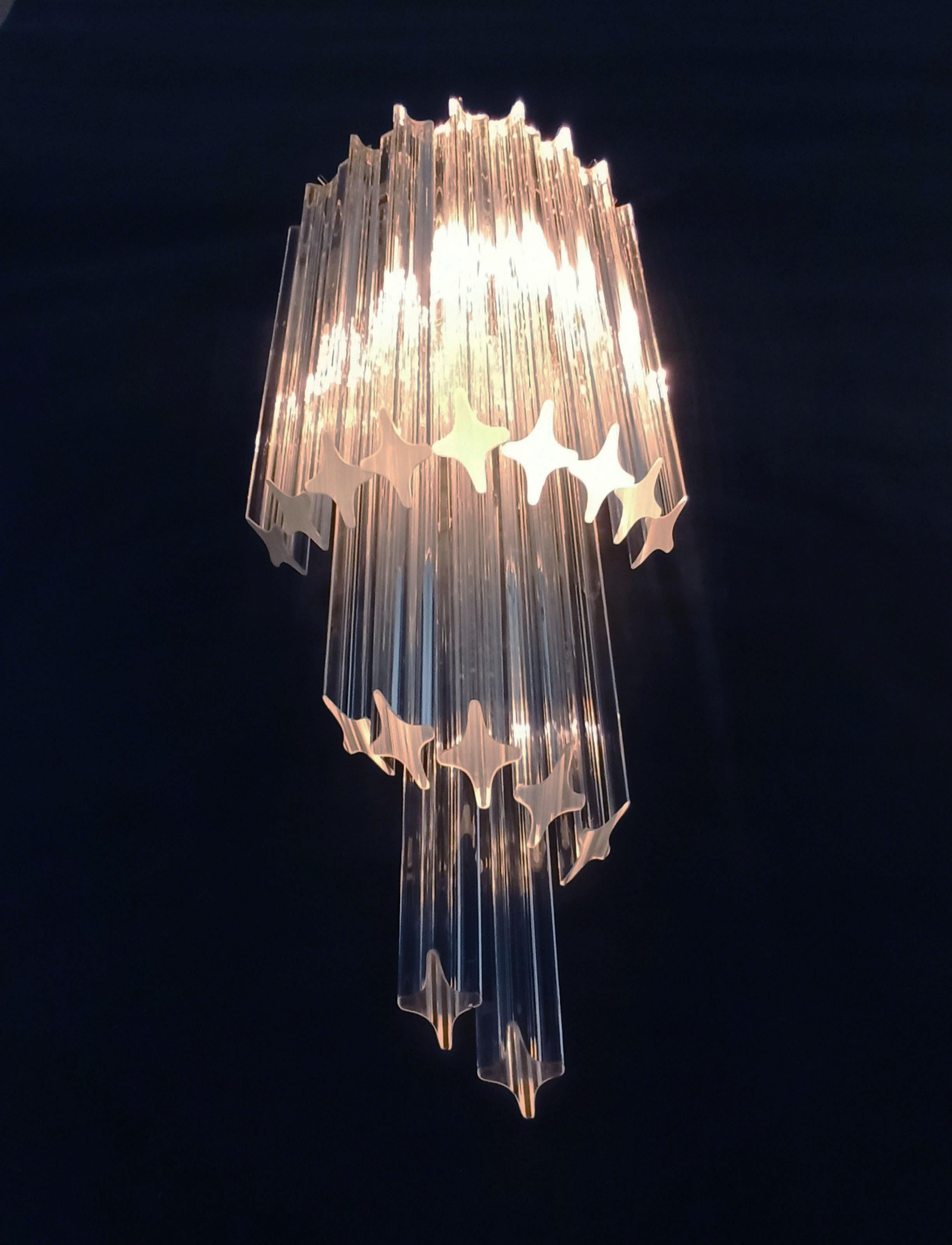 20ième siècle Set Four Murano Sconces en vente