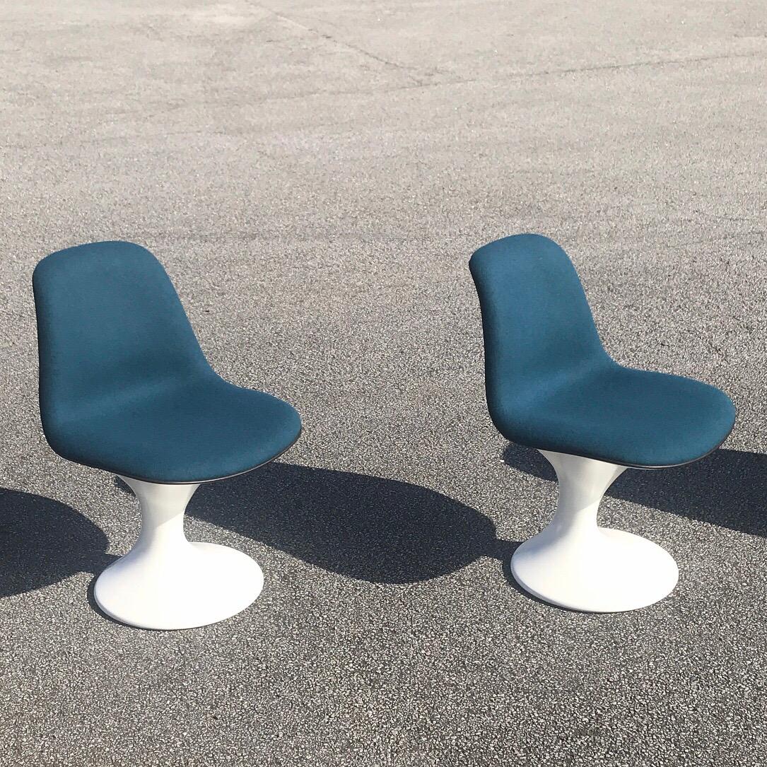 Set of Four Orbit Dining Chairs by Farner and Grunder for Herman Miller, 1960s In Excellent Condition In Haderslev, DK