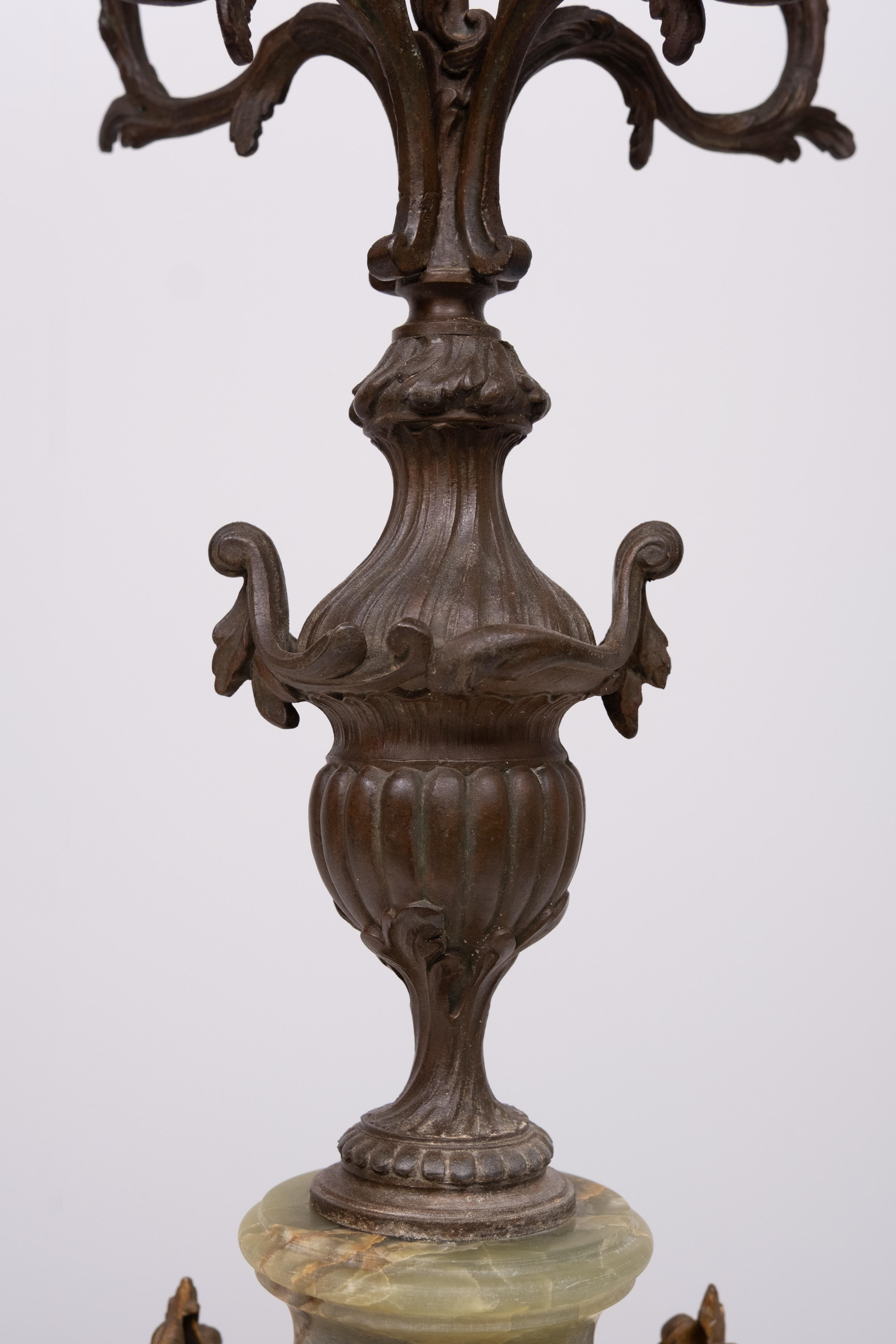 set France Antique Louis XVI  Candelabras  1880s For Sale 2