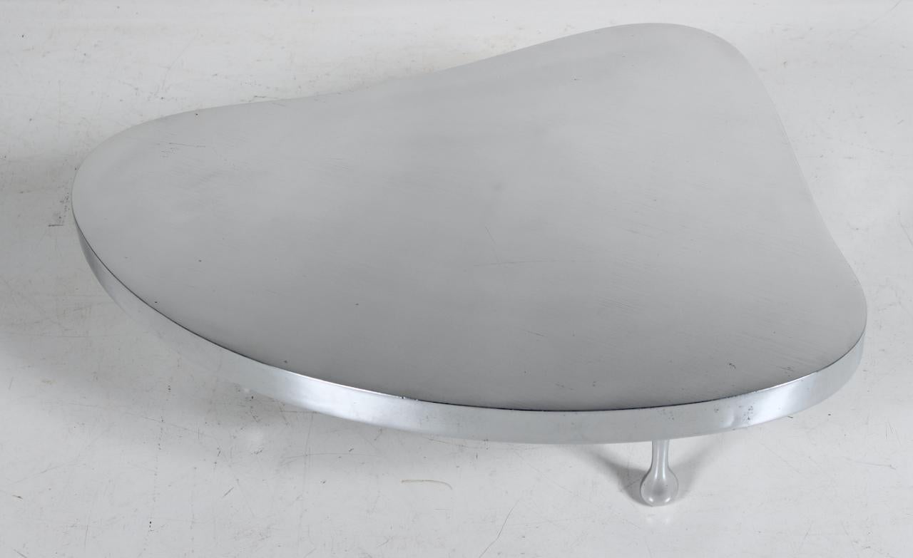 Set Frederick Kiesler Cast Aluminium Nesting Tables, 1980s Palazzetti Re-Edition 5
