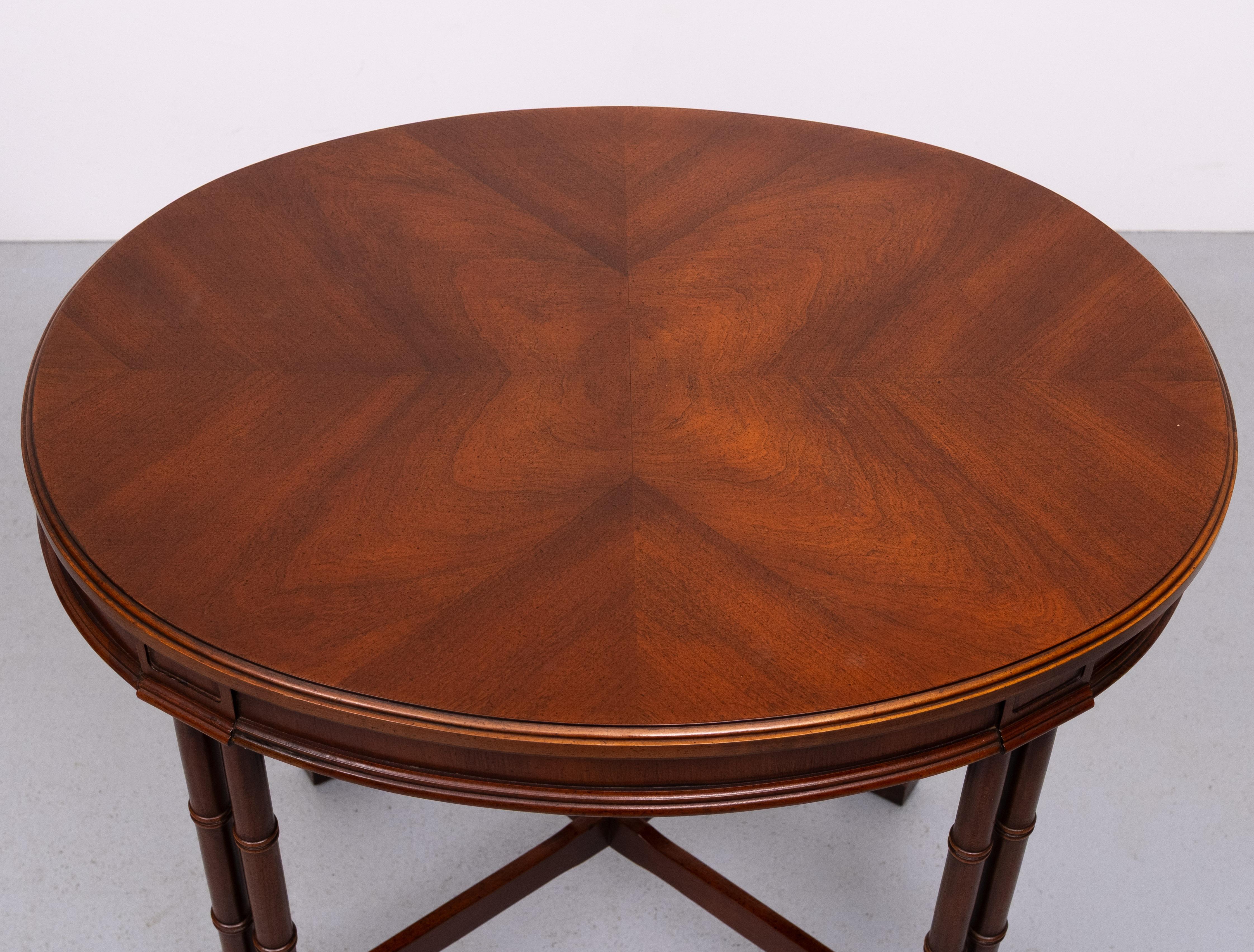 English set  Georgian style Oval shaped Side Tables  England For Sale
