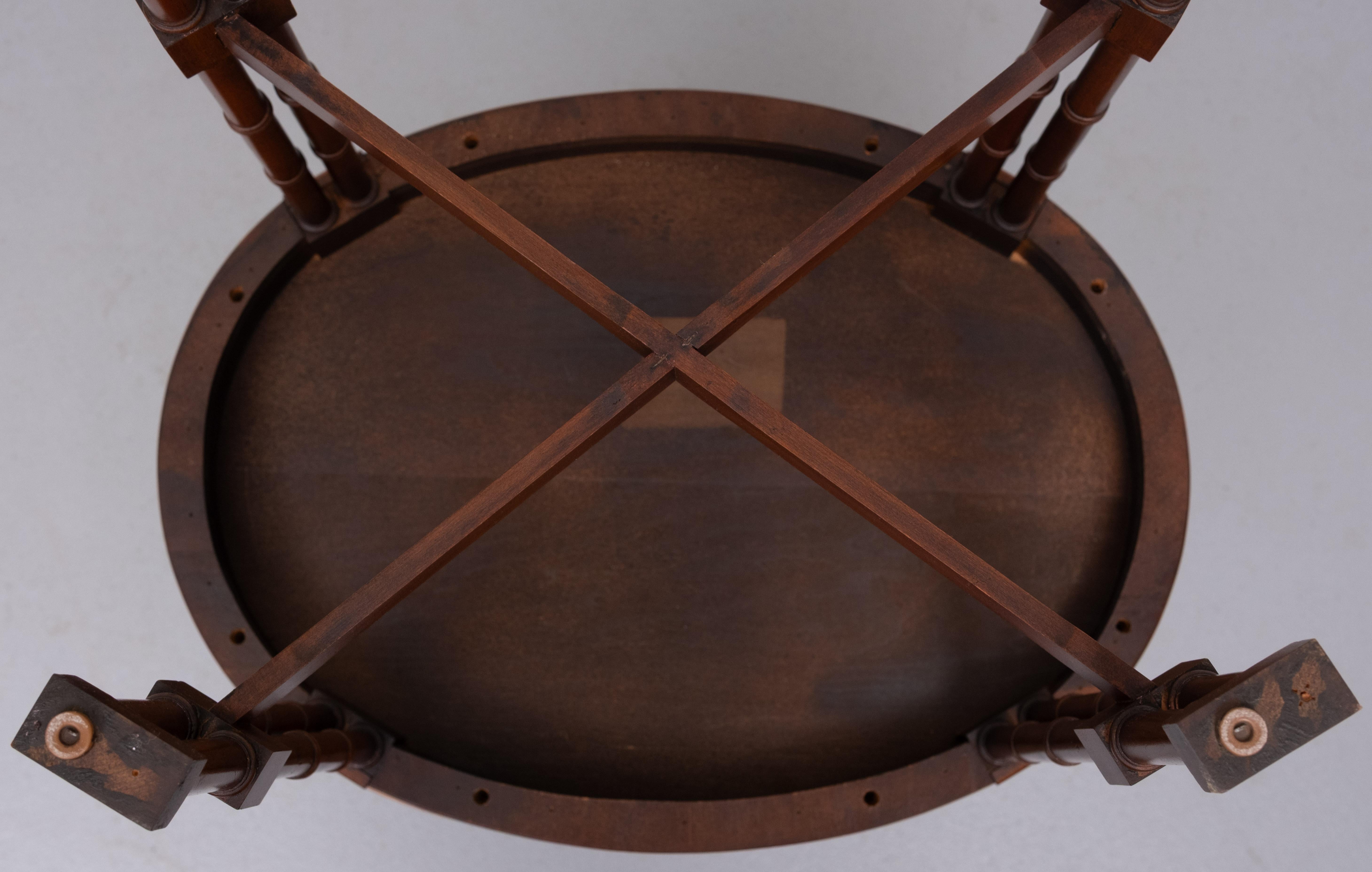 set  Georgian style Oval shaped Side Tables  England For Sale 2