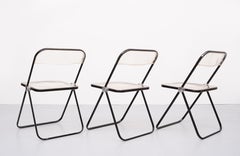 Jeu de chaises pliantes Giancarlo Piretti Castelli Plia