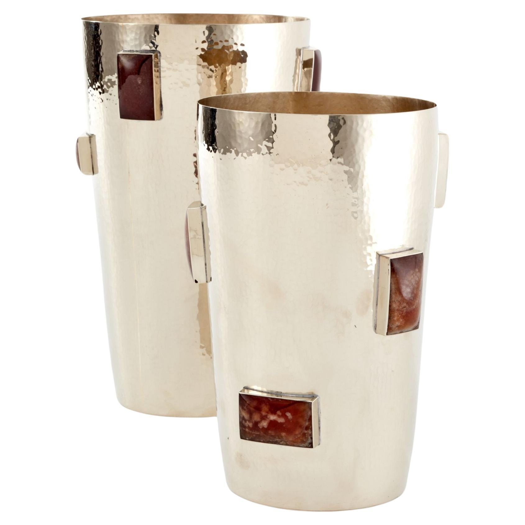 Hammered Vases and Vessels