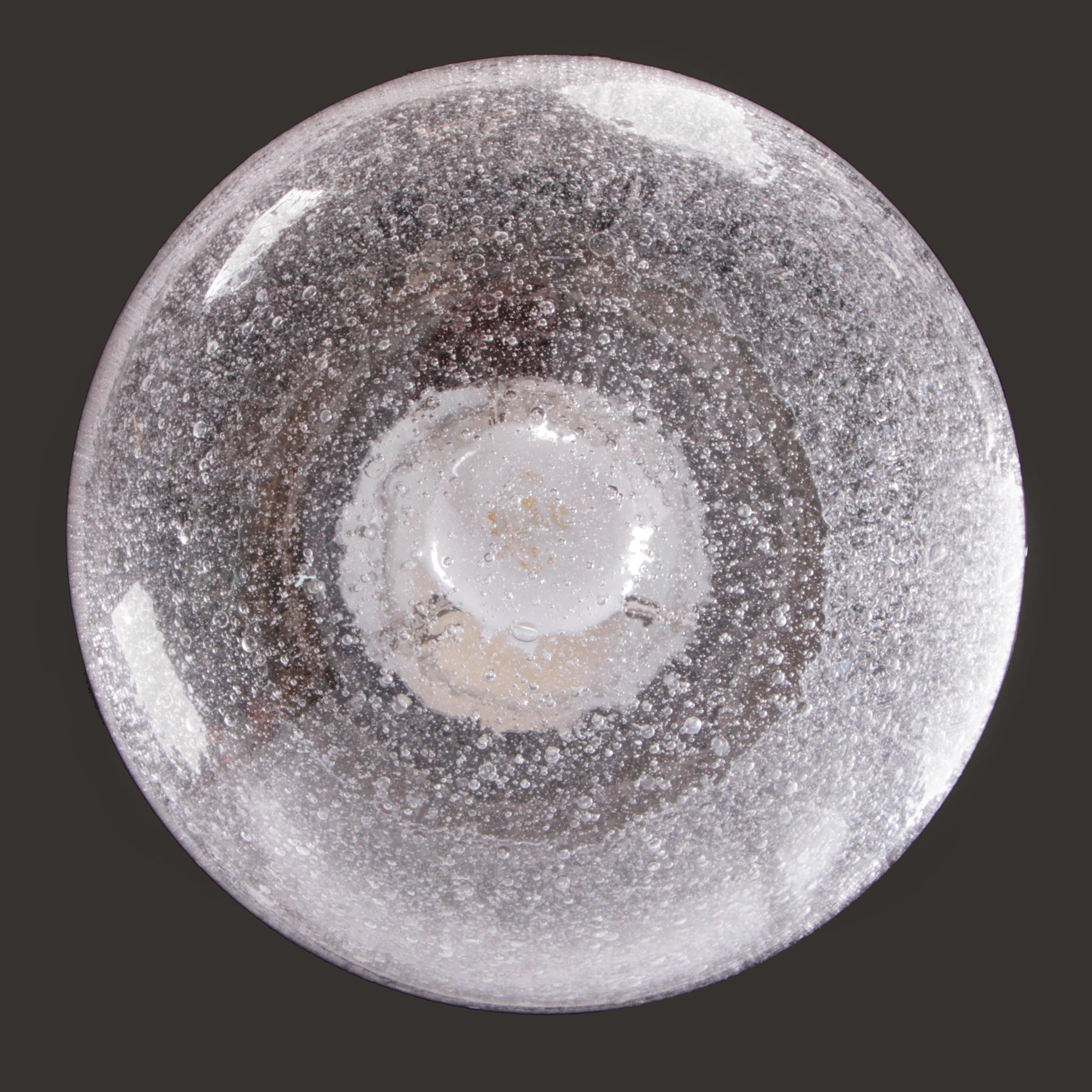 Fin du 20e siècle Ensemble de lampes suspendues par Glashutte Limburg, modèle Drop, 1970, Allemagne en vente