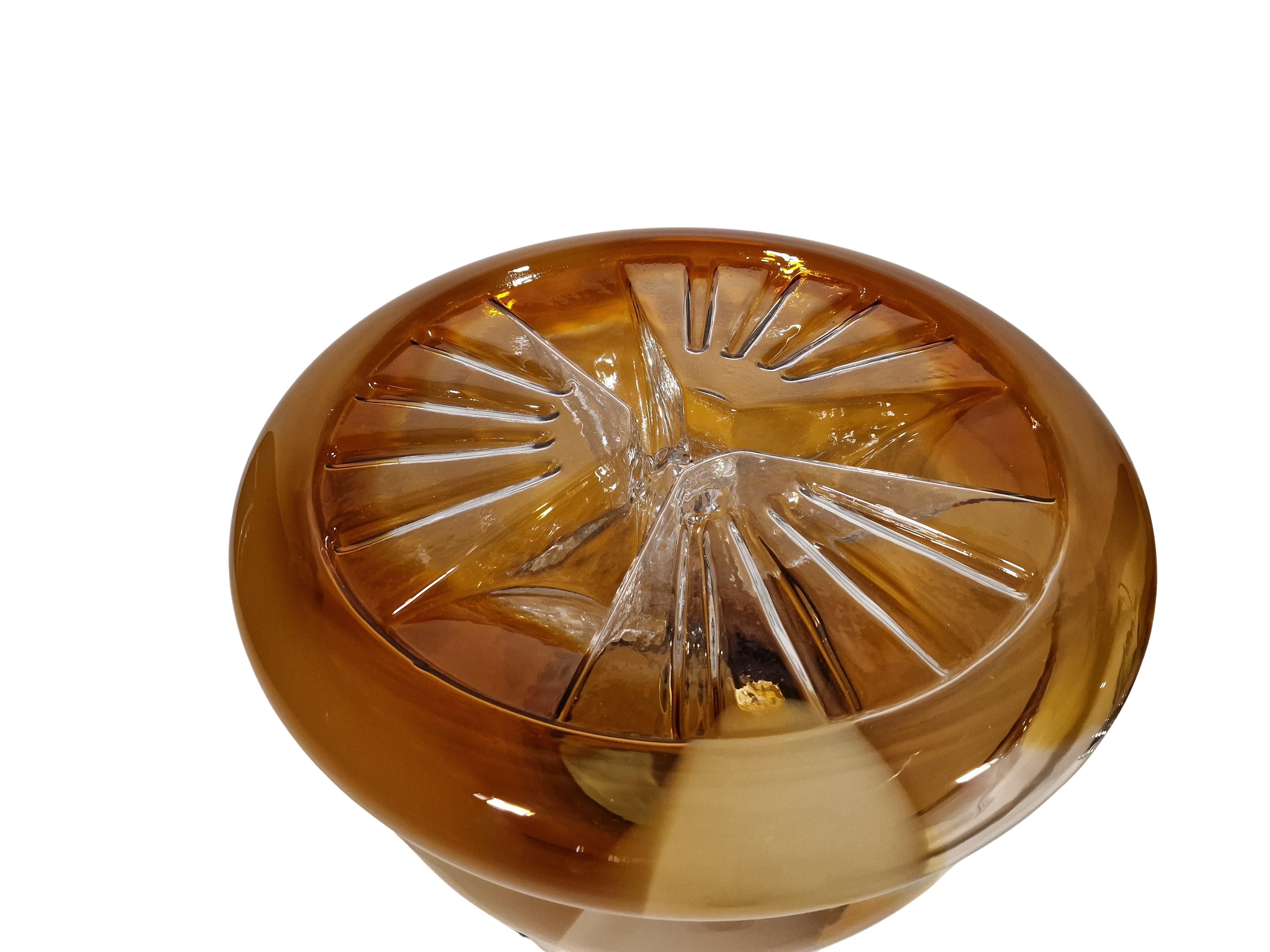 Set impressive huge table or floor lights, Carlo Nason for Mazzega, 1970s, Italy For Sale 3