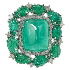 Emerald Cocktail Rings