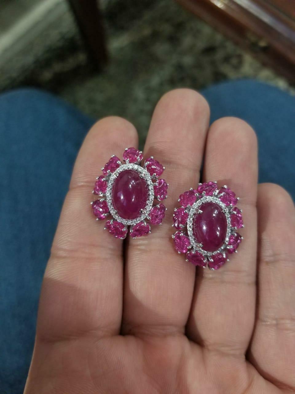 mens diamond stud earrings