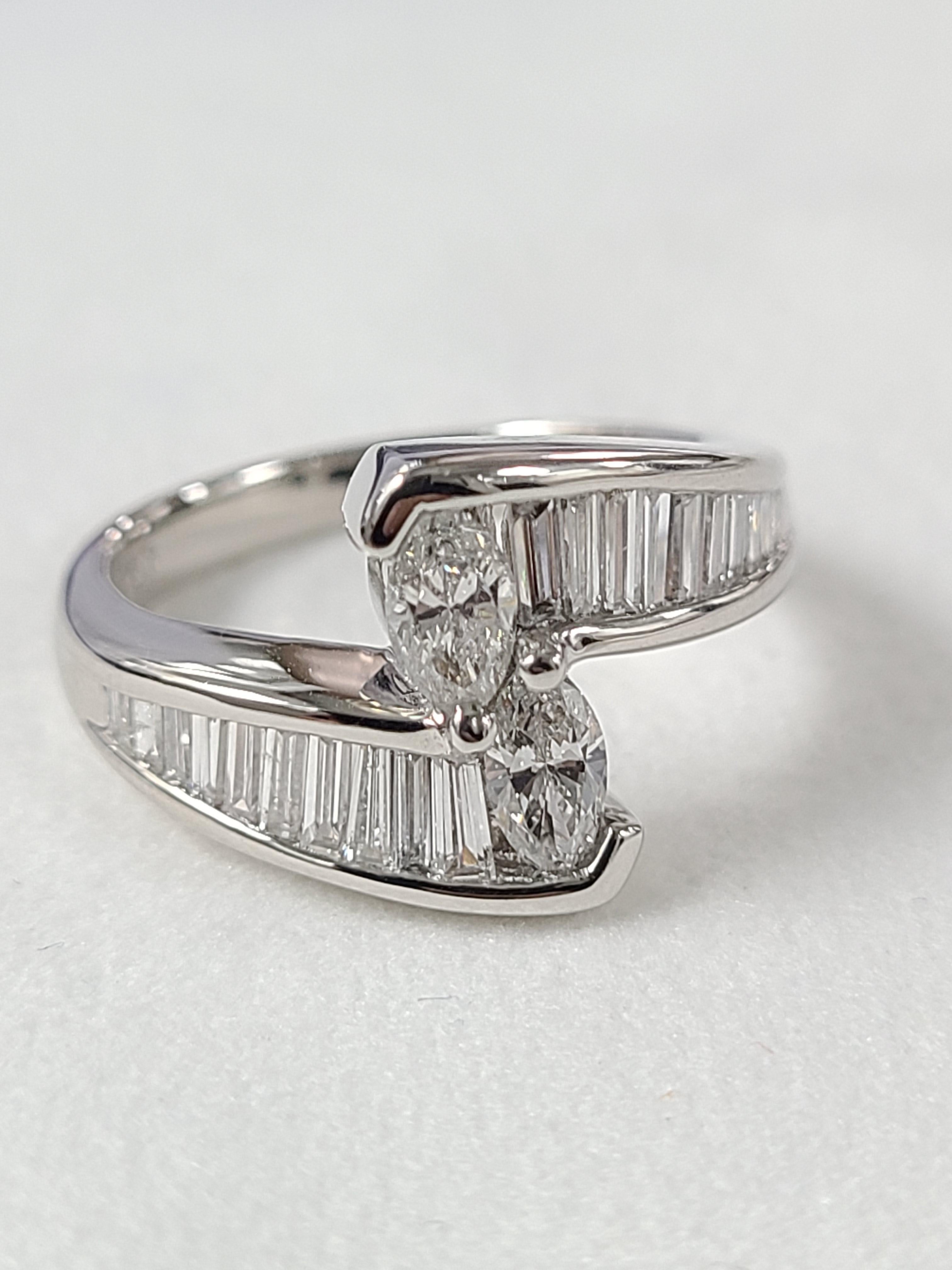 Platinum PT900 Diamond Ring at 1stDibs | pt900 ring price, pt900 ...