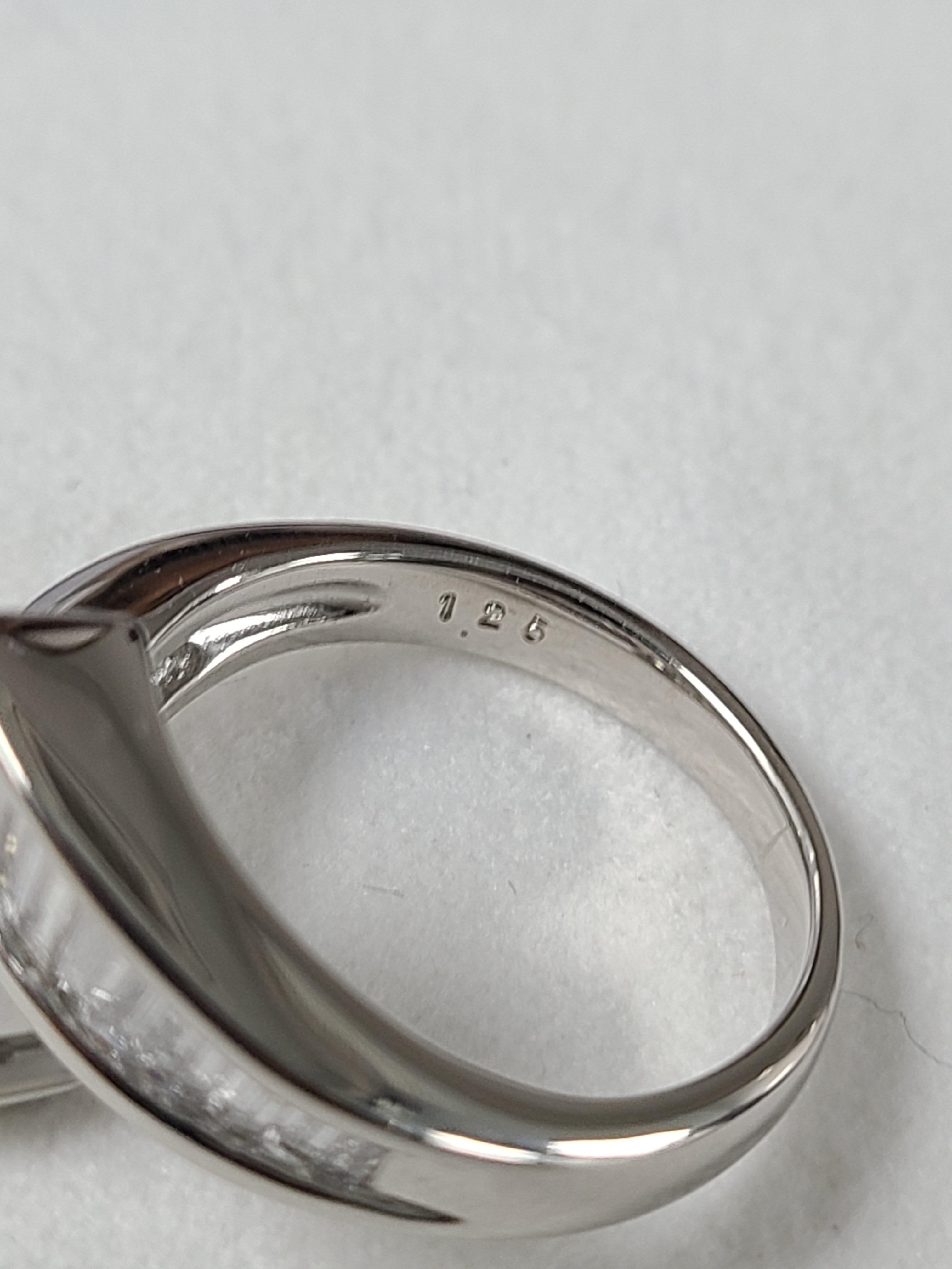 Platinum PT900 Diamond Ring at 1stDibs | pt900 ring, pt900