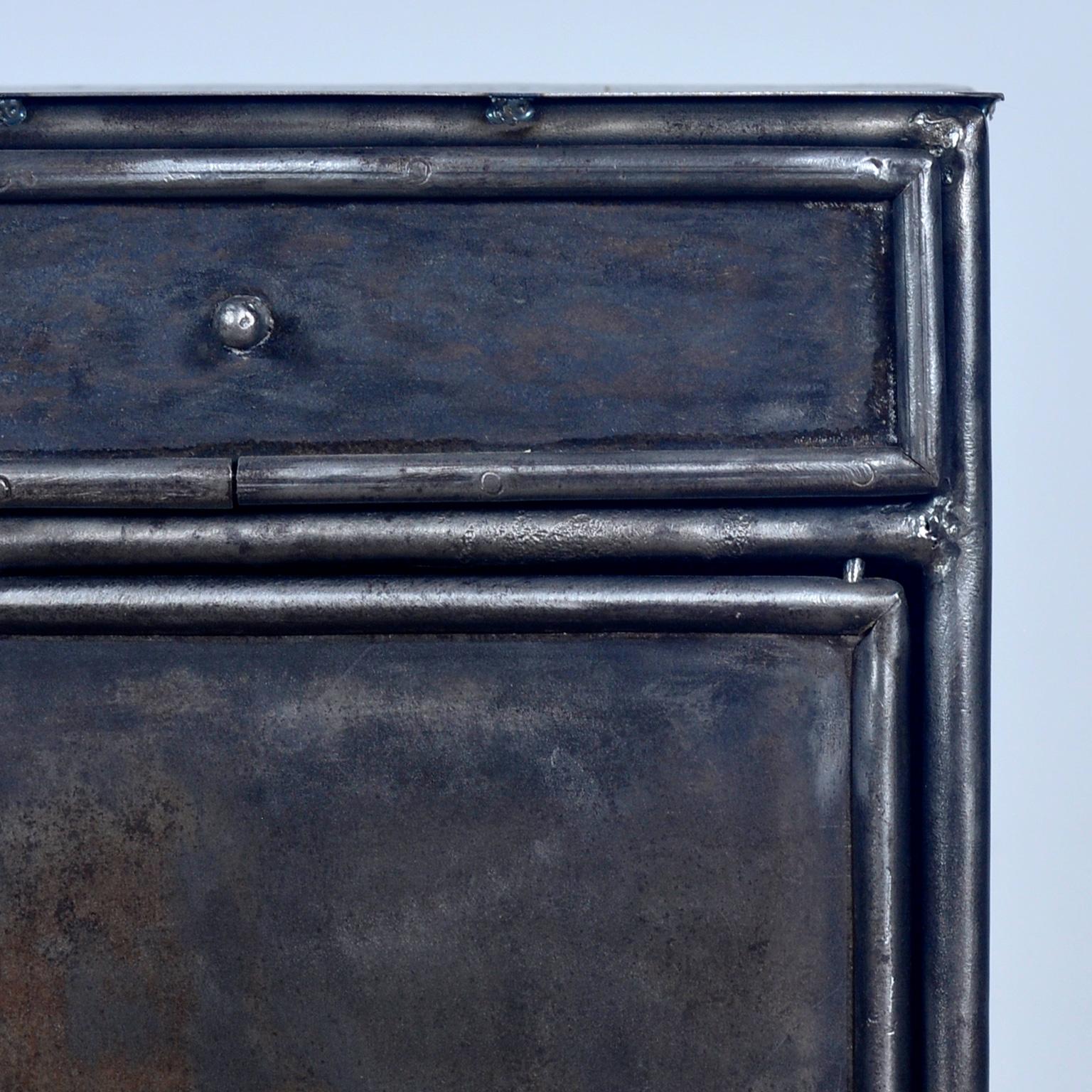 Set iron nightstands, 1910s 7